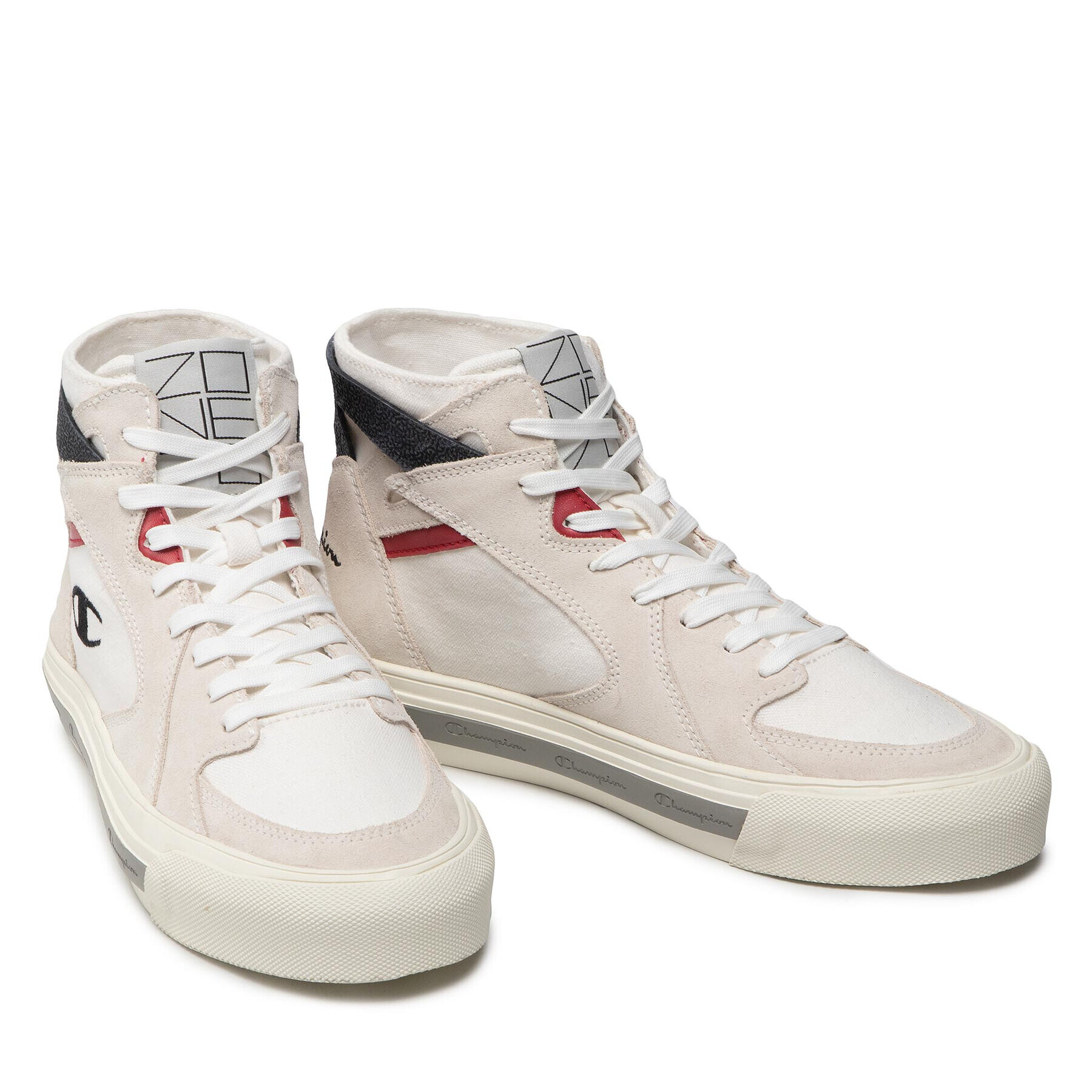 Champion Sneakers Z70 Mid S21766-CHA-WW007 Alb - Pled.ro