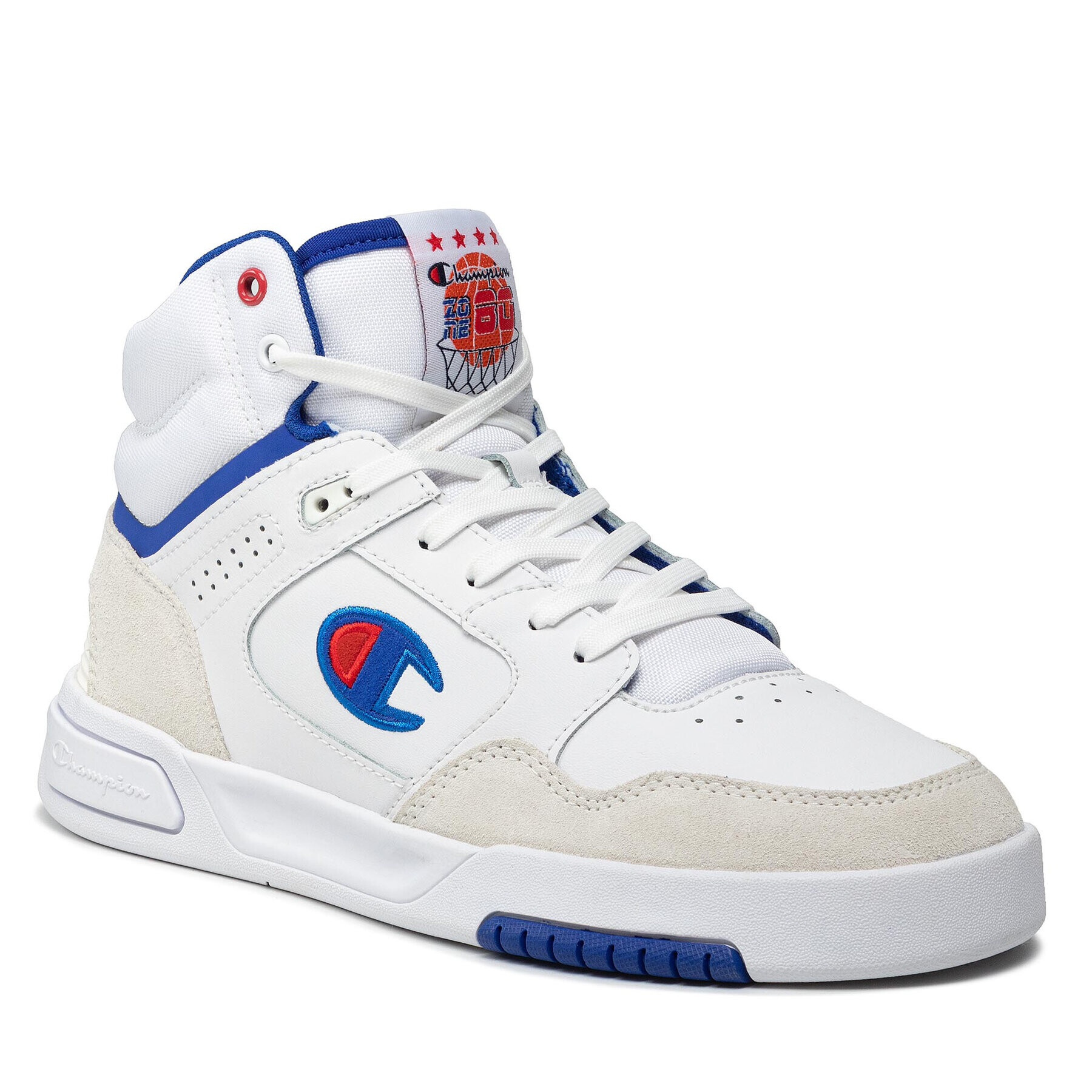 Champion Sneakers Z80 Mid S21649-CHA-WW006 Alb - Pled.ro