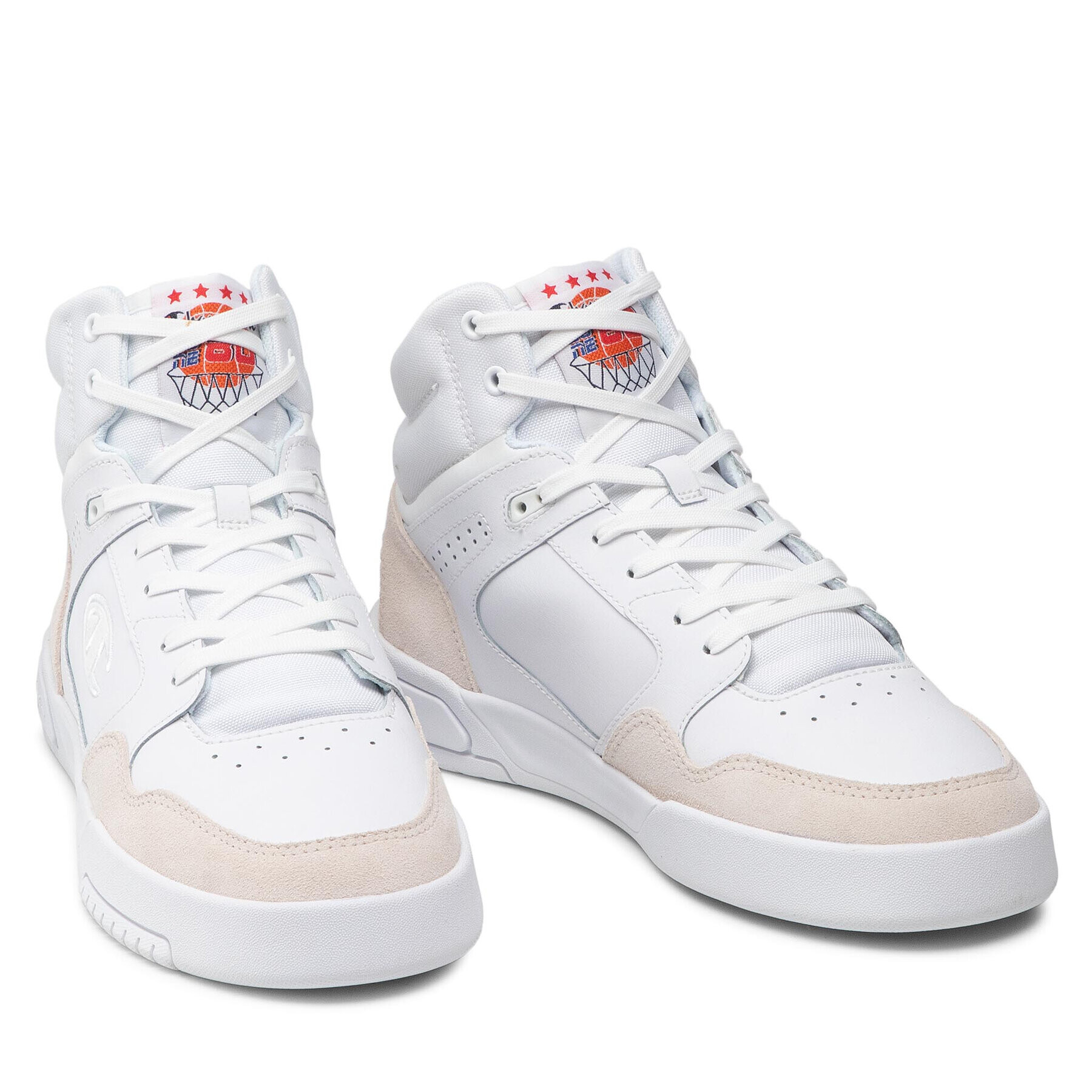 Champion Sneakers Z80 Mid S21649-S21-WW001 Alb - Pled.ro