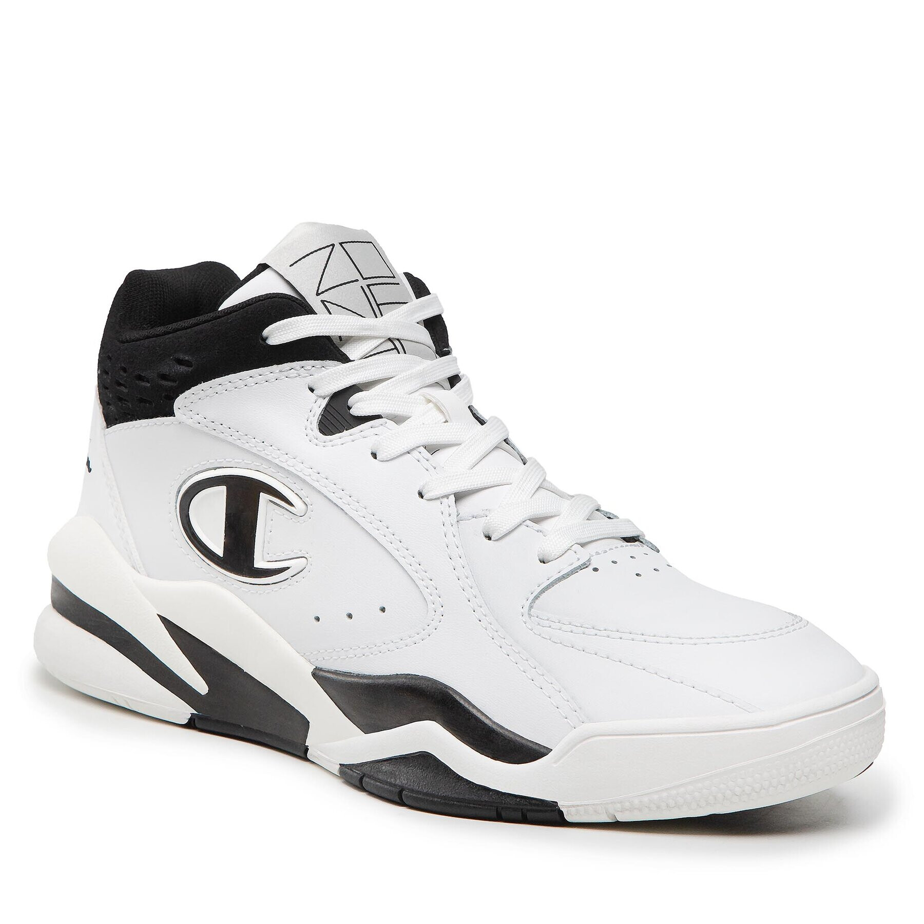 Champion Sneakers Z90 Mid S21876-CHA-WW006 Alb - Pled.ro