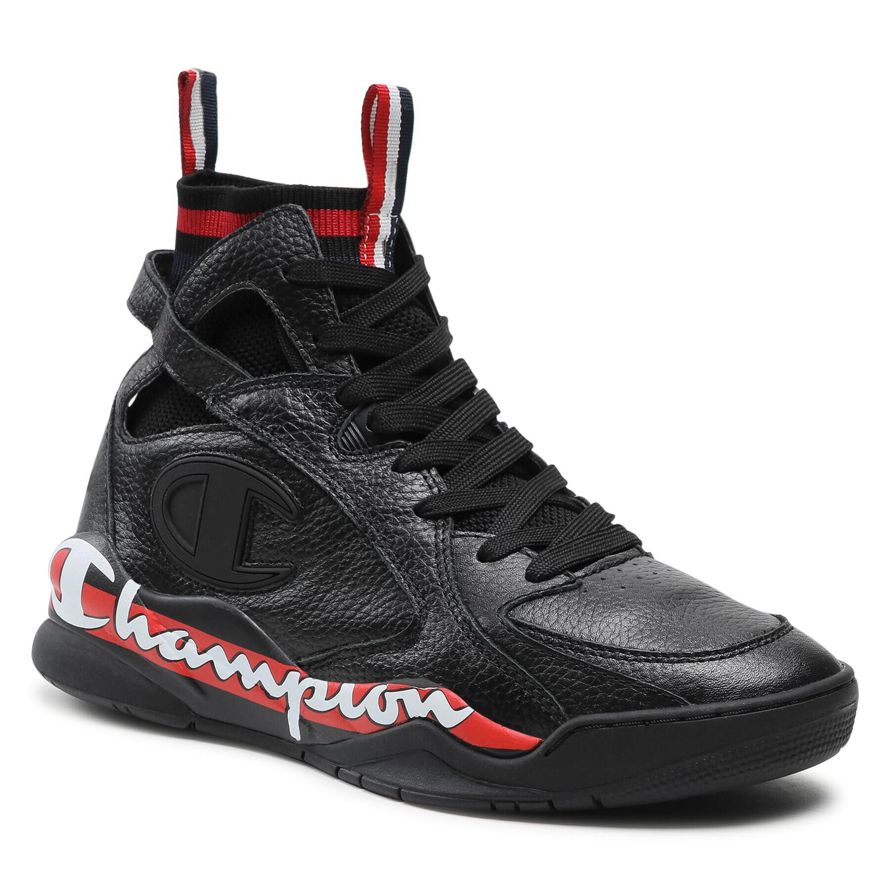 Champion Sneakers Zone 93 High Le S20989-F19-KK001 Negru - Pled.ro