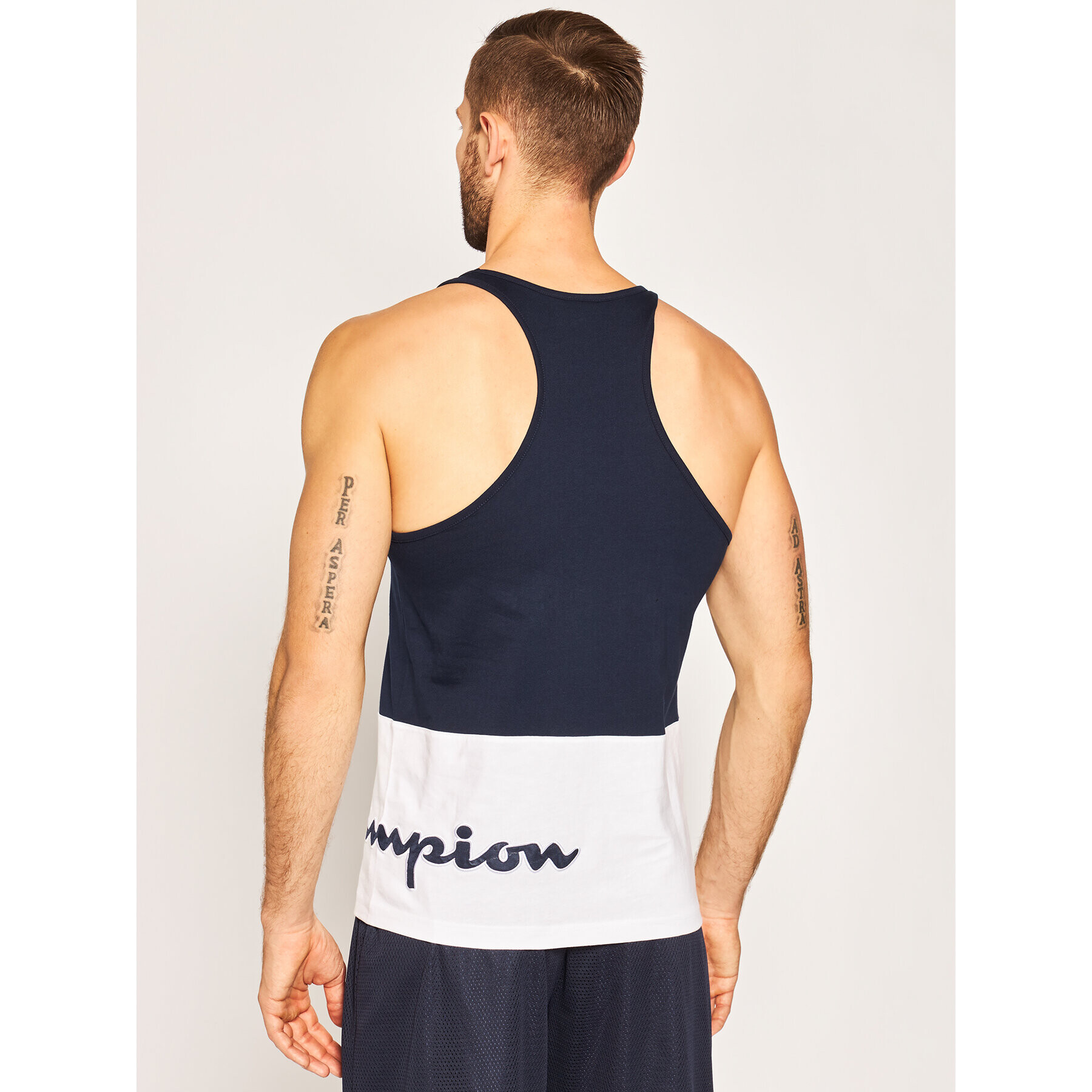 Champion Tank top 214209 Bleumarin Regular Fit - Pled.ro