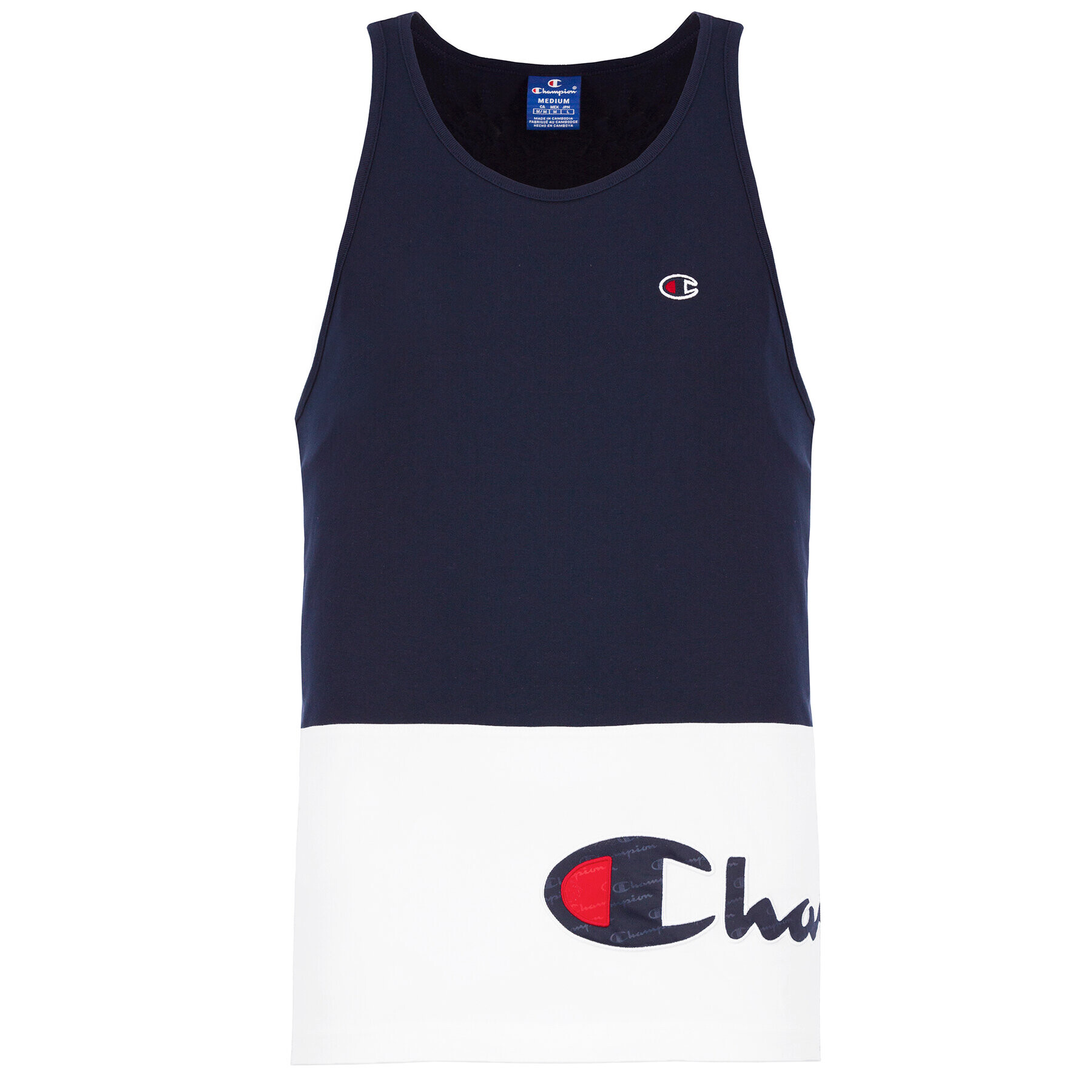 Champion Tank top 214209 Bleumarin Regular Fit - Pled.ro