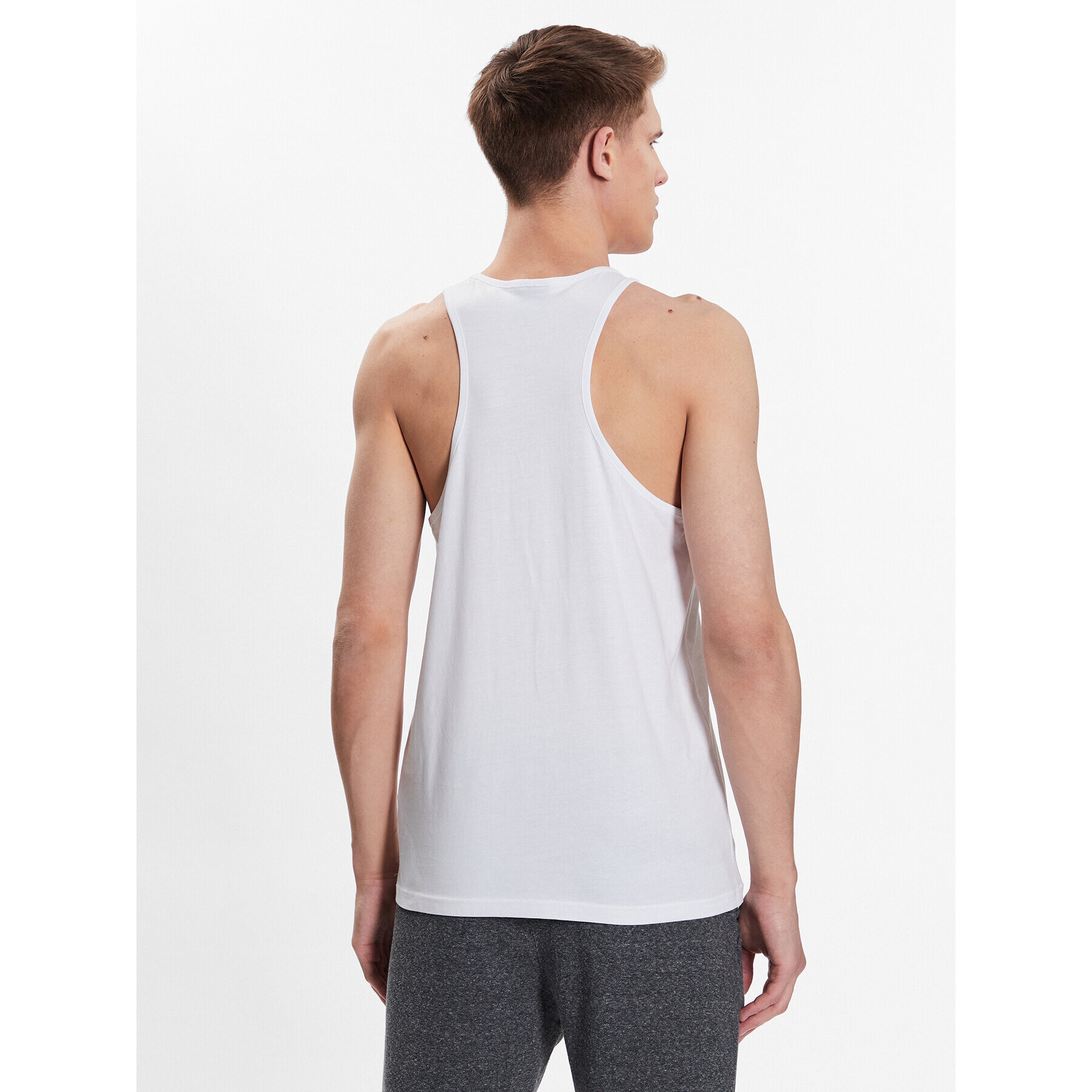 Champion Tank top 218533 Alb Regular Fit - Pled.ro