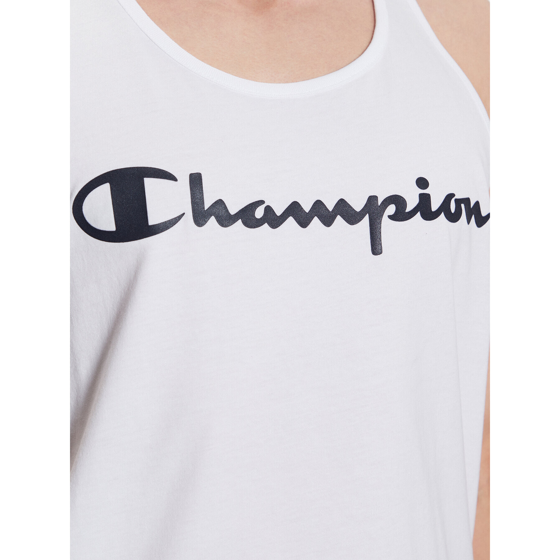 Champion Tank top 218533 Alb Regular Fit - Pled.ro