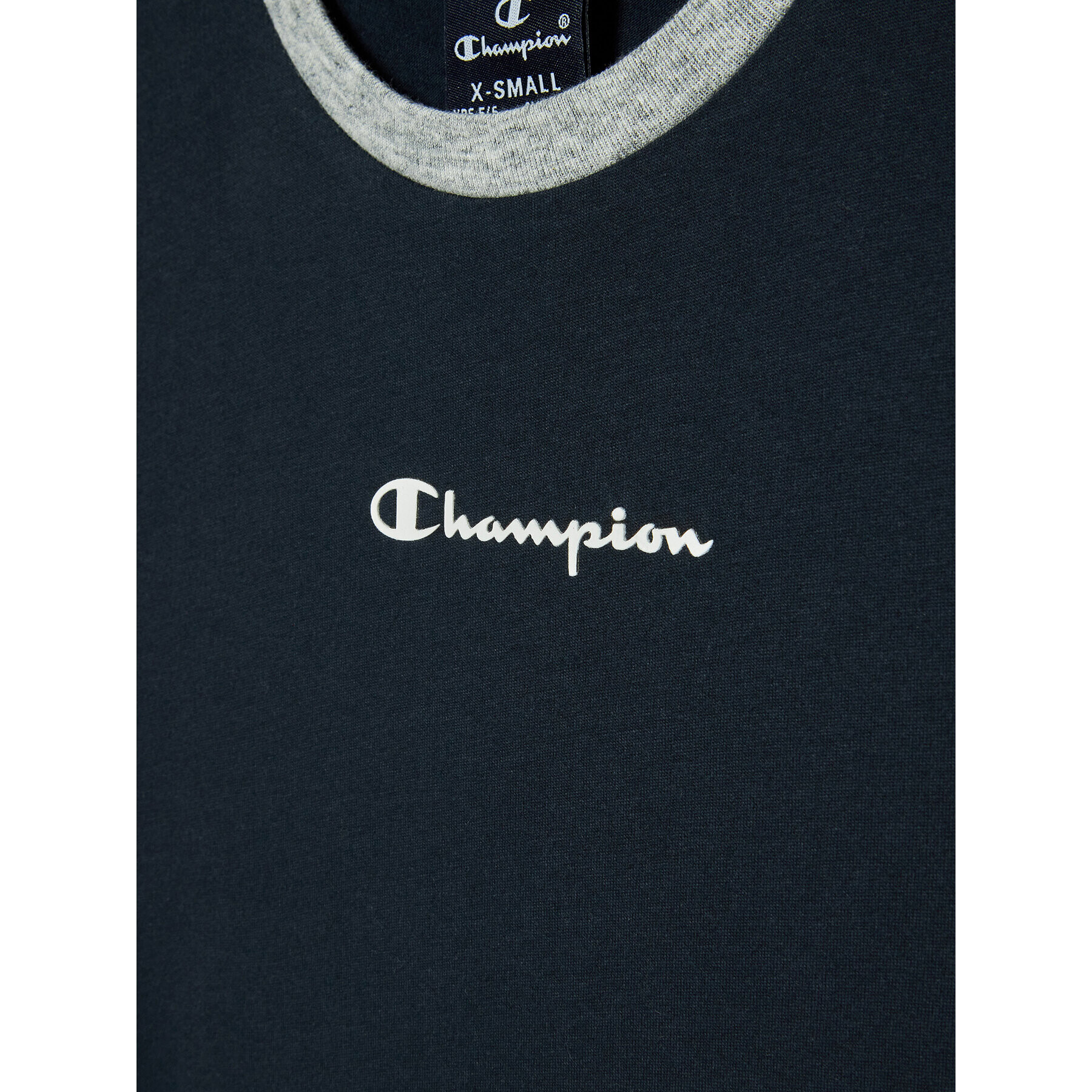 Champion Top Script Logo 305911 Bleumarin Regular Fit - Pled.ro