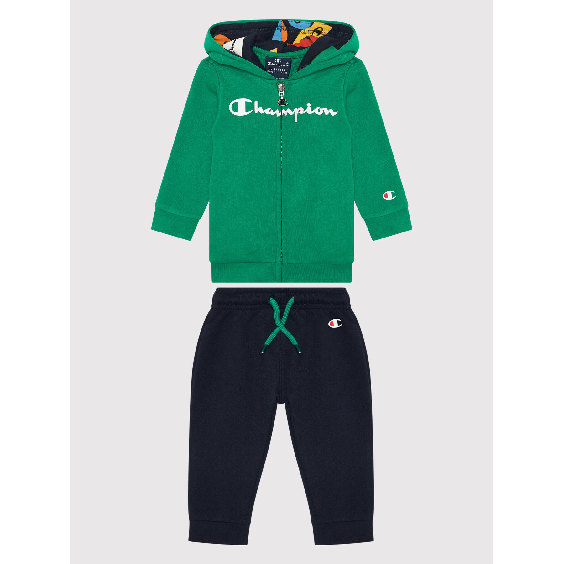 Champion Trening Crinkle 305969 Verde Custom Fit - Pled.ro