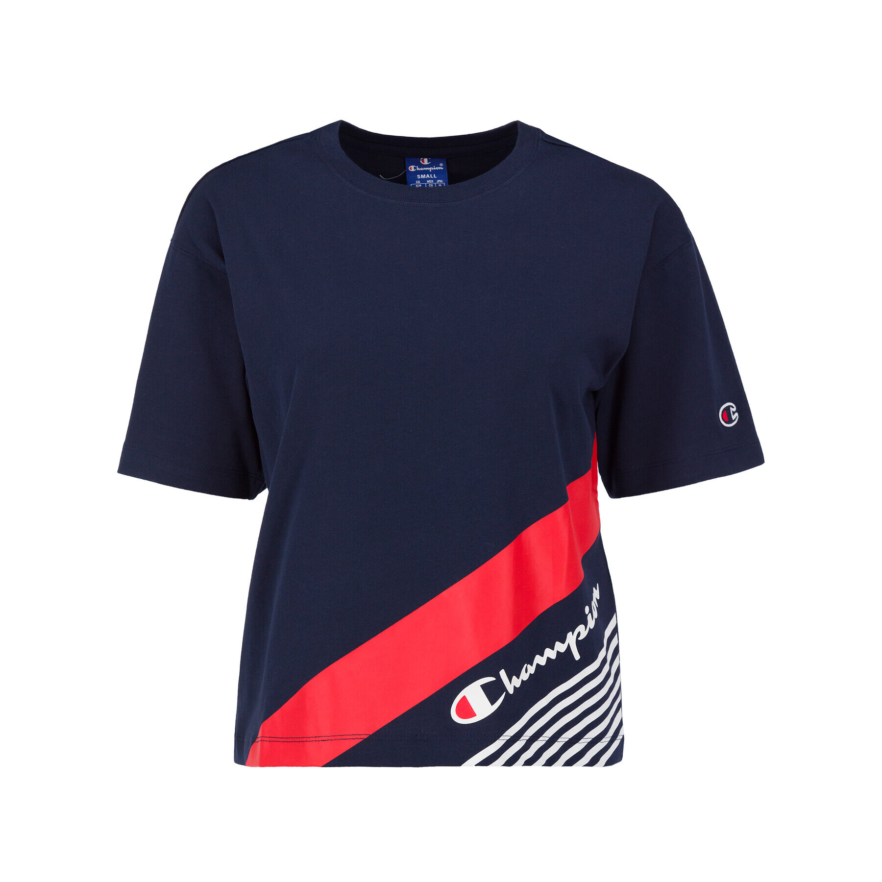 Champion Tricou 112765 Bleumarin Regular Fit - Pled.ro