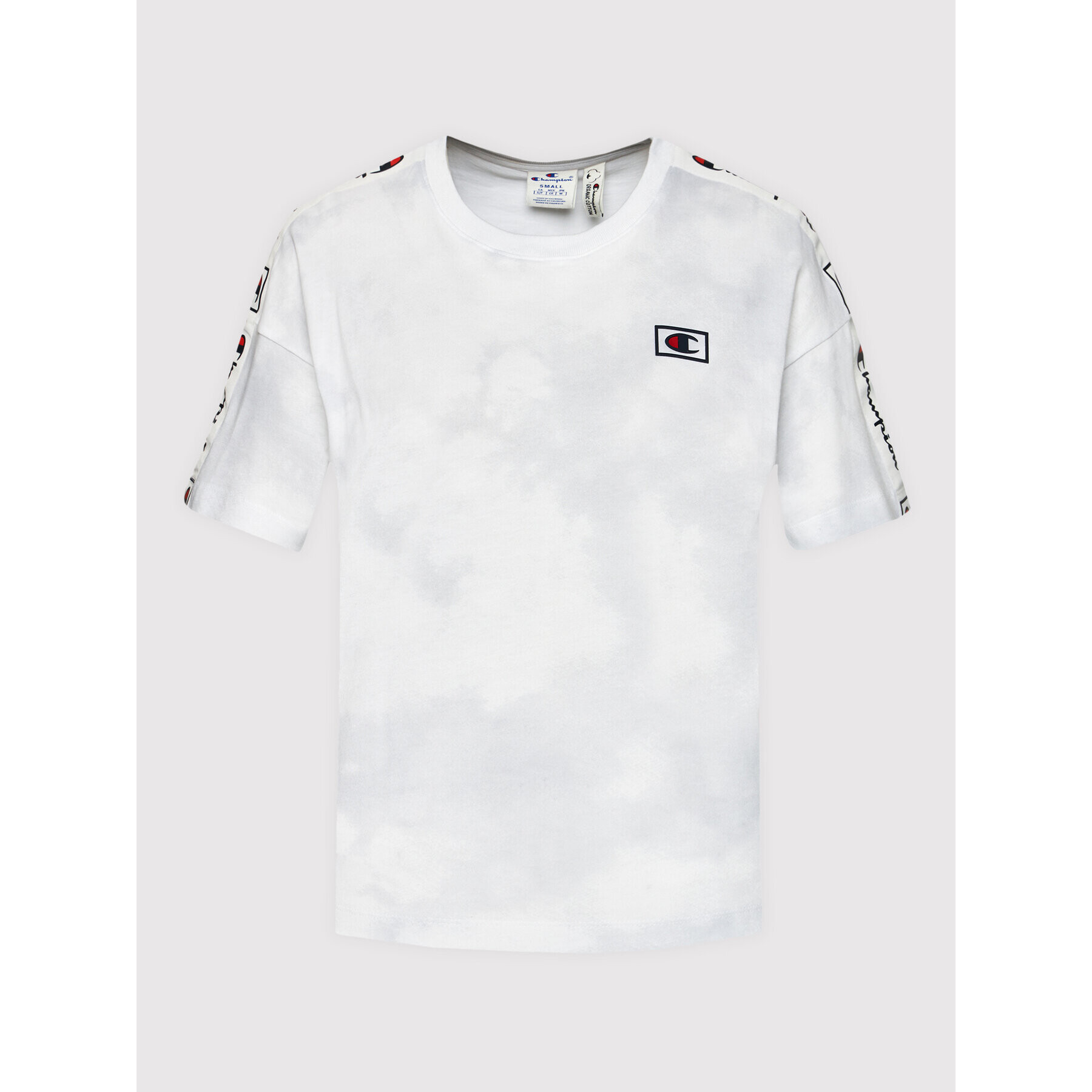 Champion Tricou 114761 Alb Custom Fit - Pled.ro