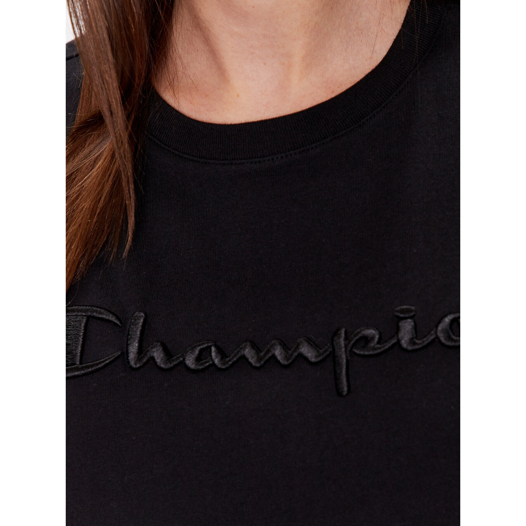 Champion Tricou 116058 Negru Regular Fit - Pled.ro