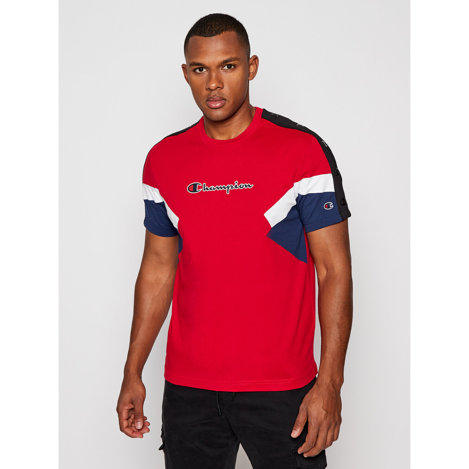 Champion Tricou 214789 Colorat Comfort Fit - Pled.ro