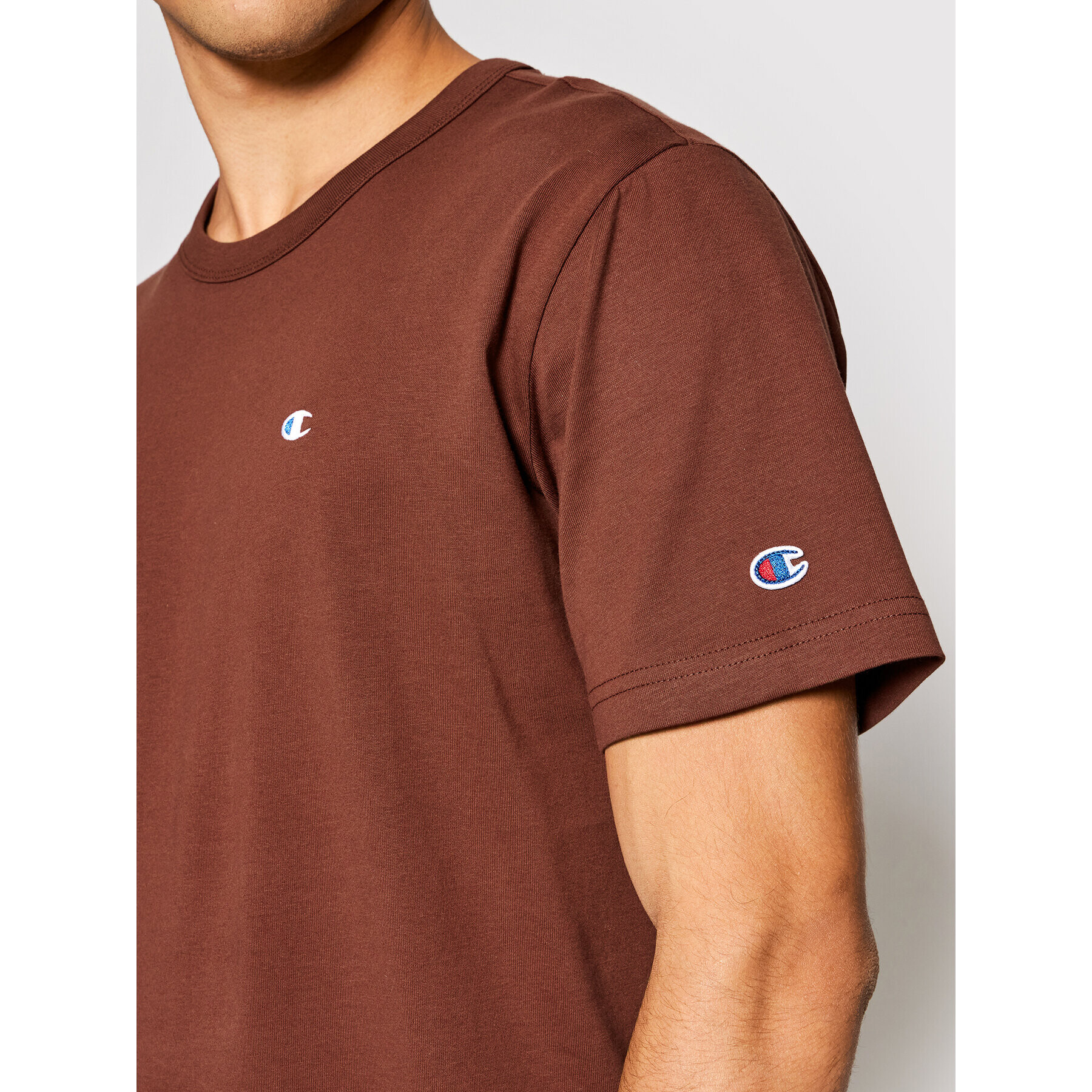 Champion Tricou 216545 Maro Regular Fit - Pled.ro