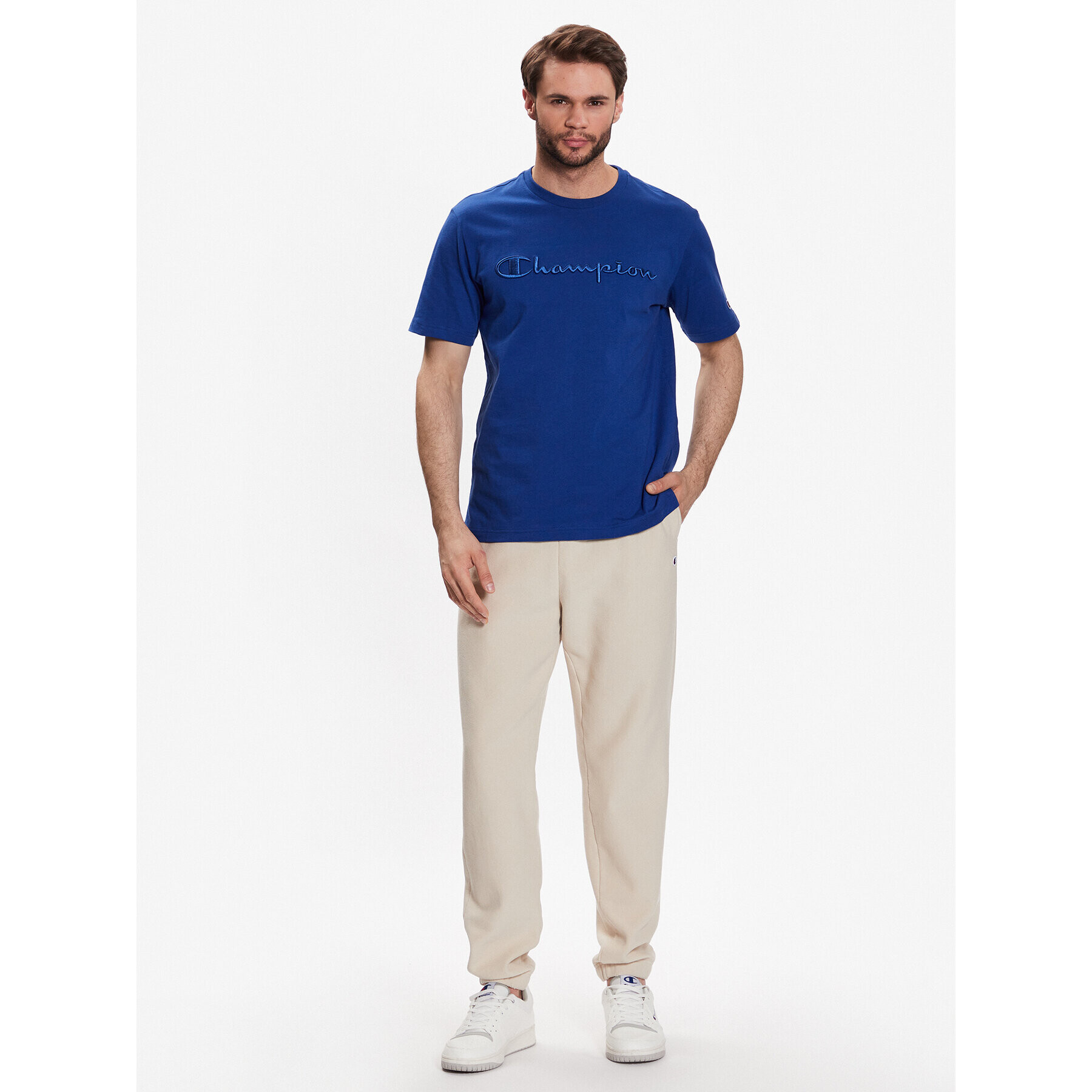 Champion Tricou 218490 Bleumarin Regular Fit - Pled.ro