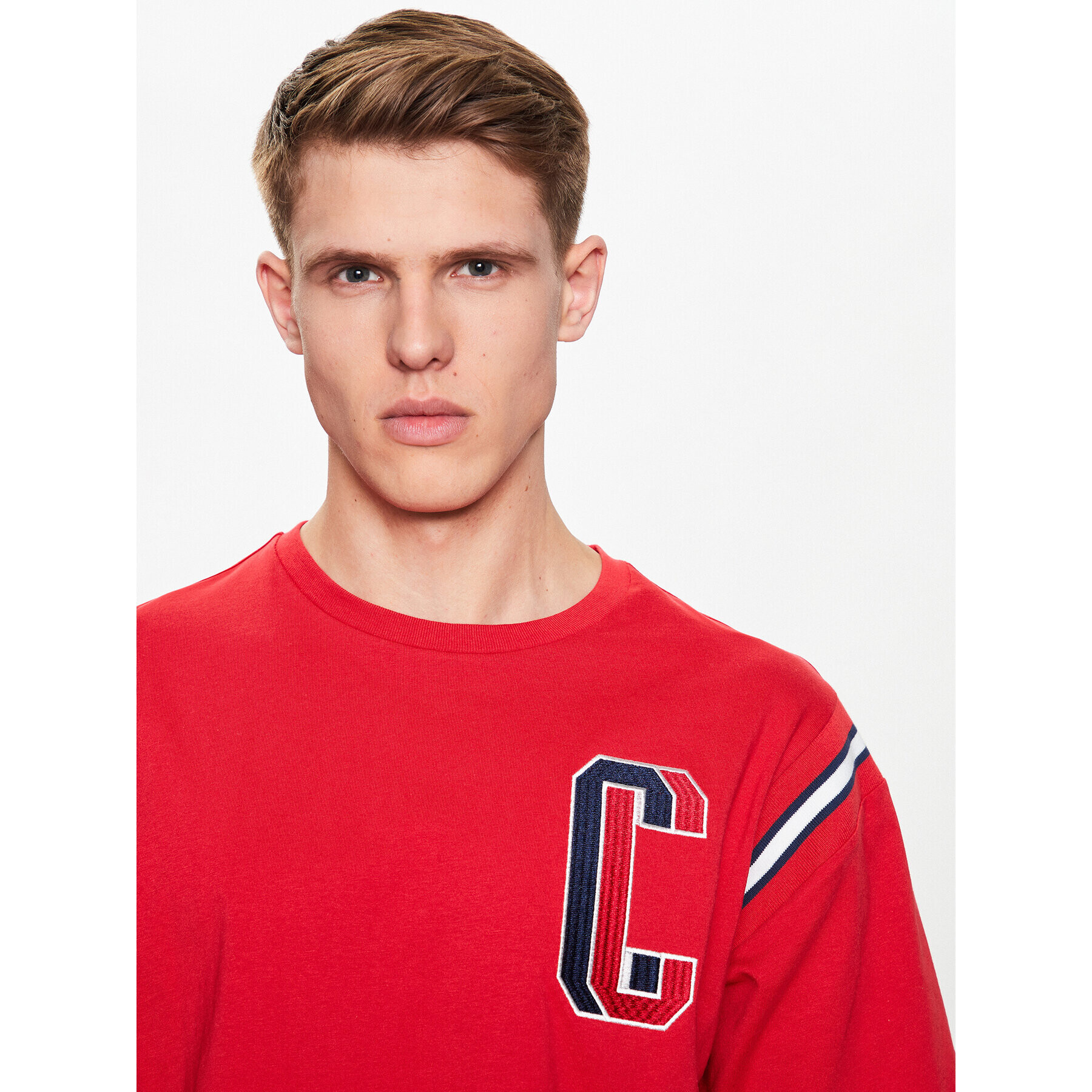 Champion Tricou 218515 Roșu Regular Fit - Pled.ro