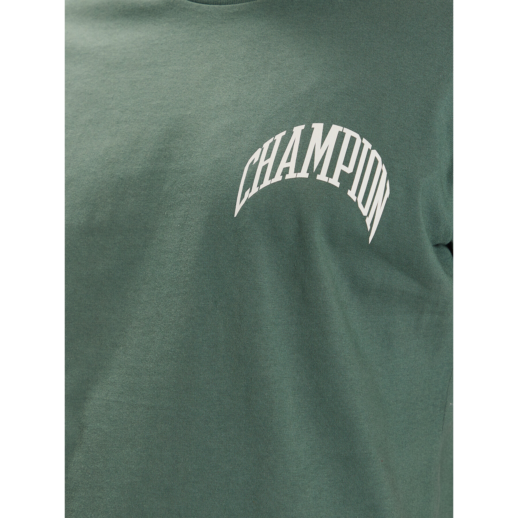 Champion Tricou 218521 Verde Regular Fit - Pled.ro