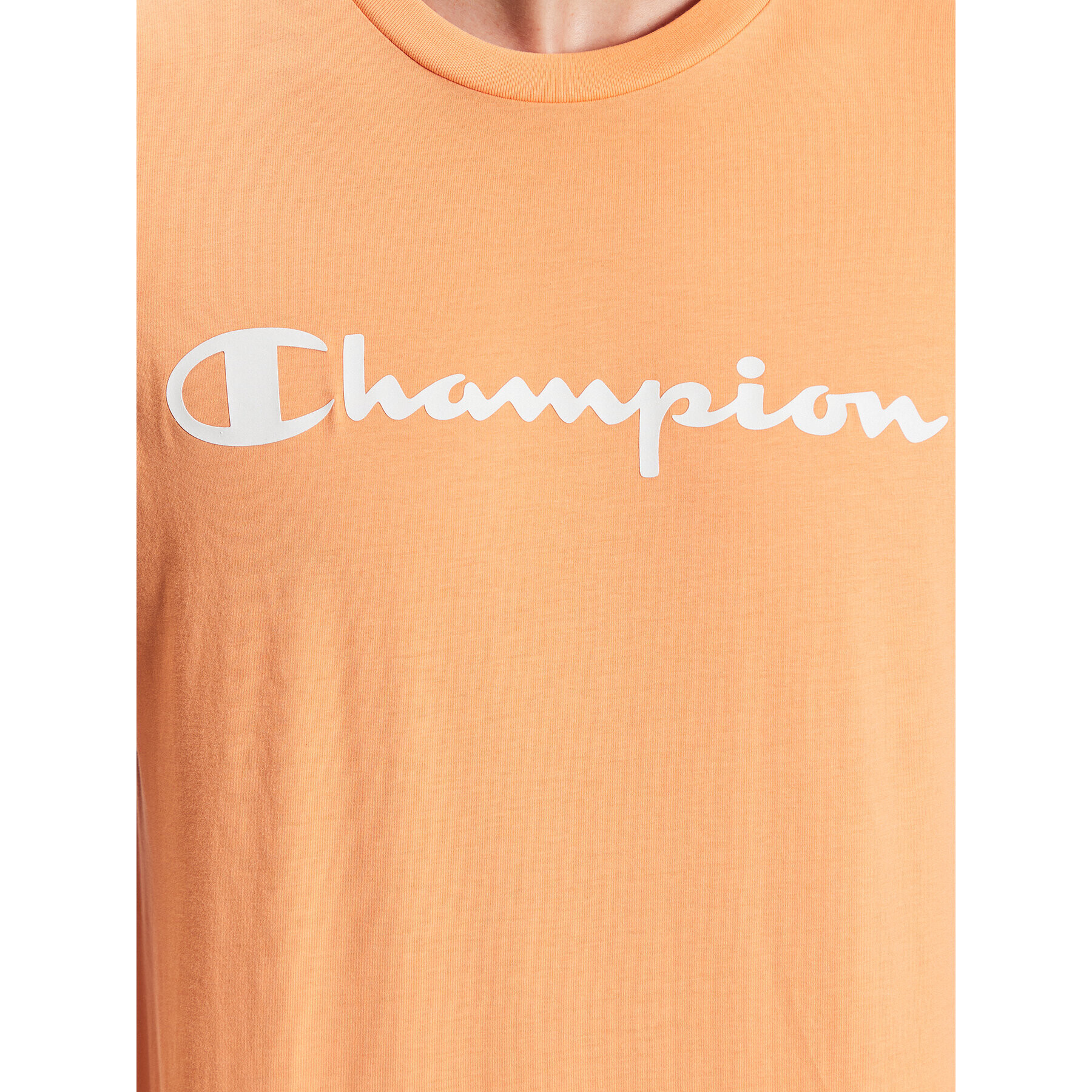 Champion Tricou 218531 Portocaliu Regular Fit - Pled.ro