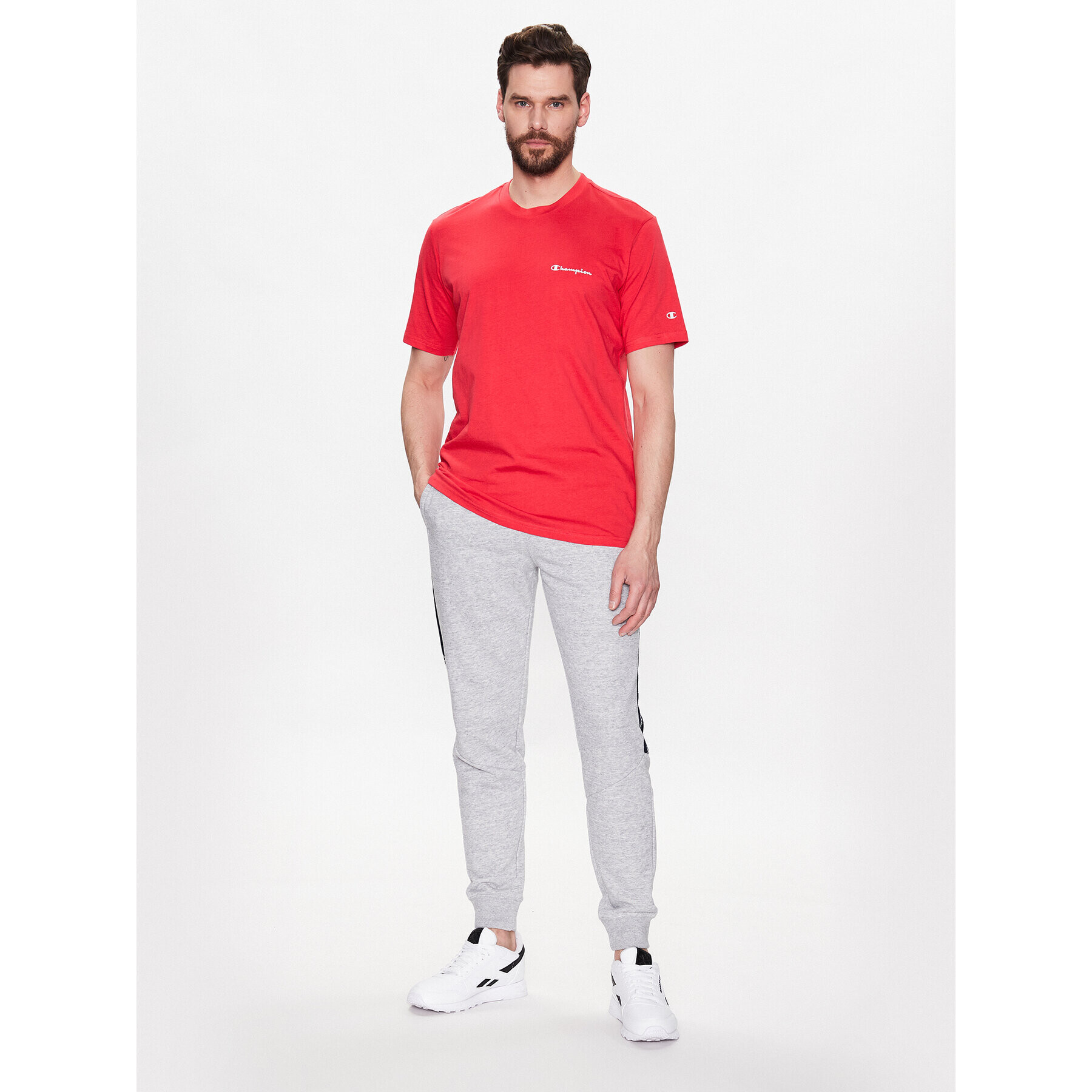 Champion Tricou 218539 Roșu Regular Fit - Pled.ro