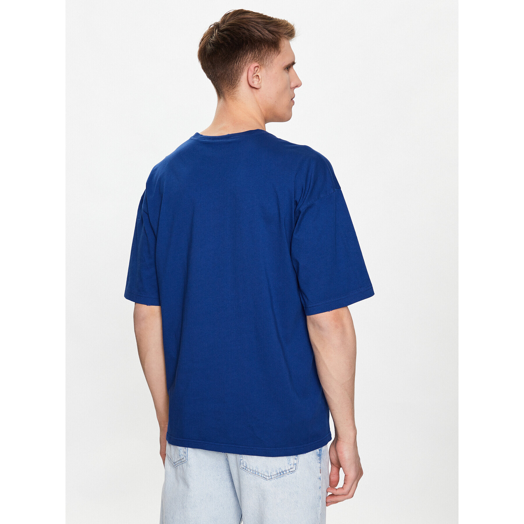 Champion Tricou 218651 Albastru Regular Fit - Pled.ro