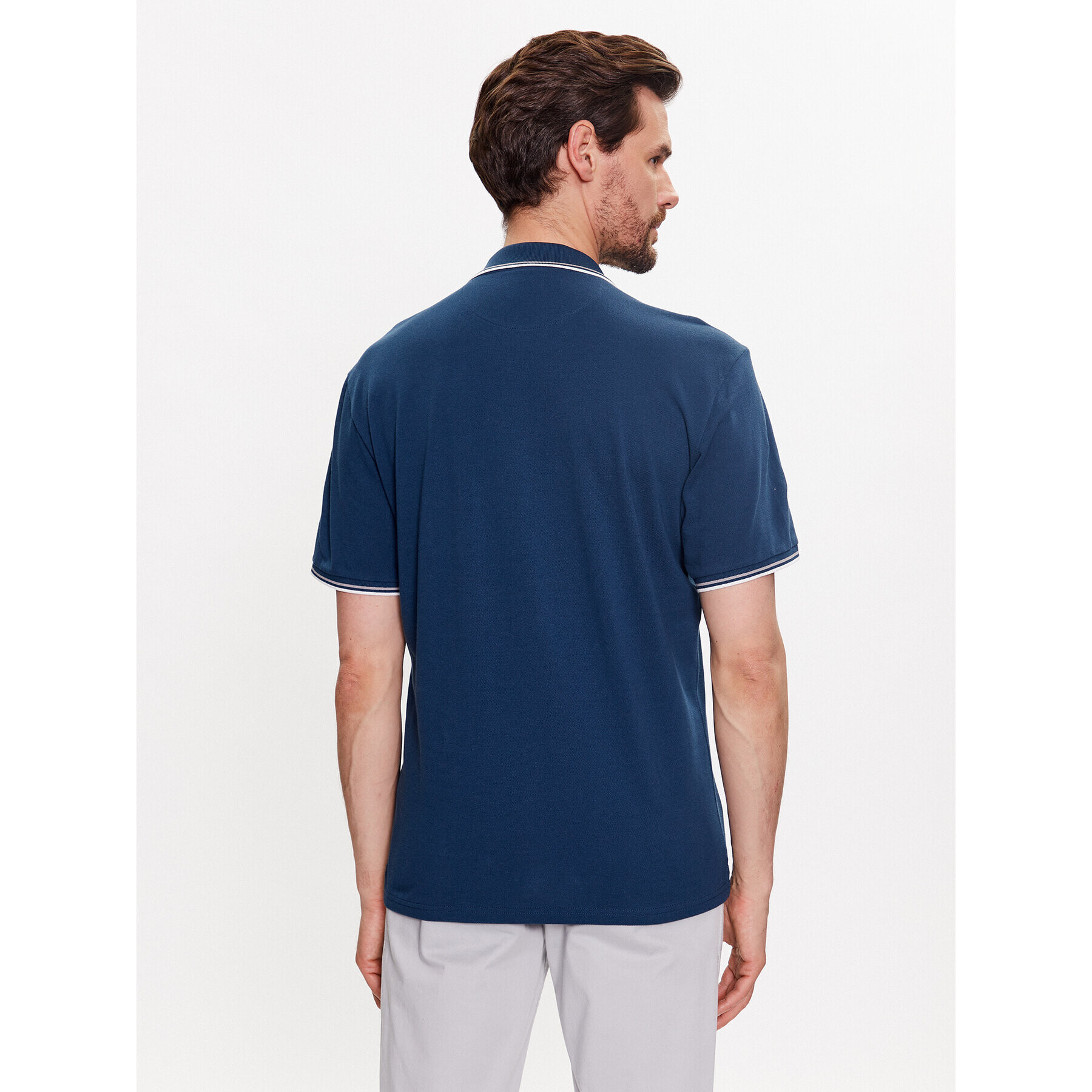 Champion Tricou polo 218755 Bleumarin Regular Fit - Pled.ro