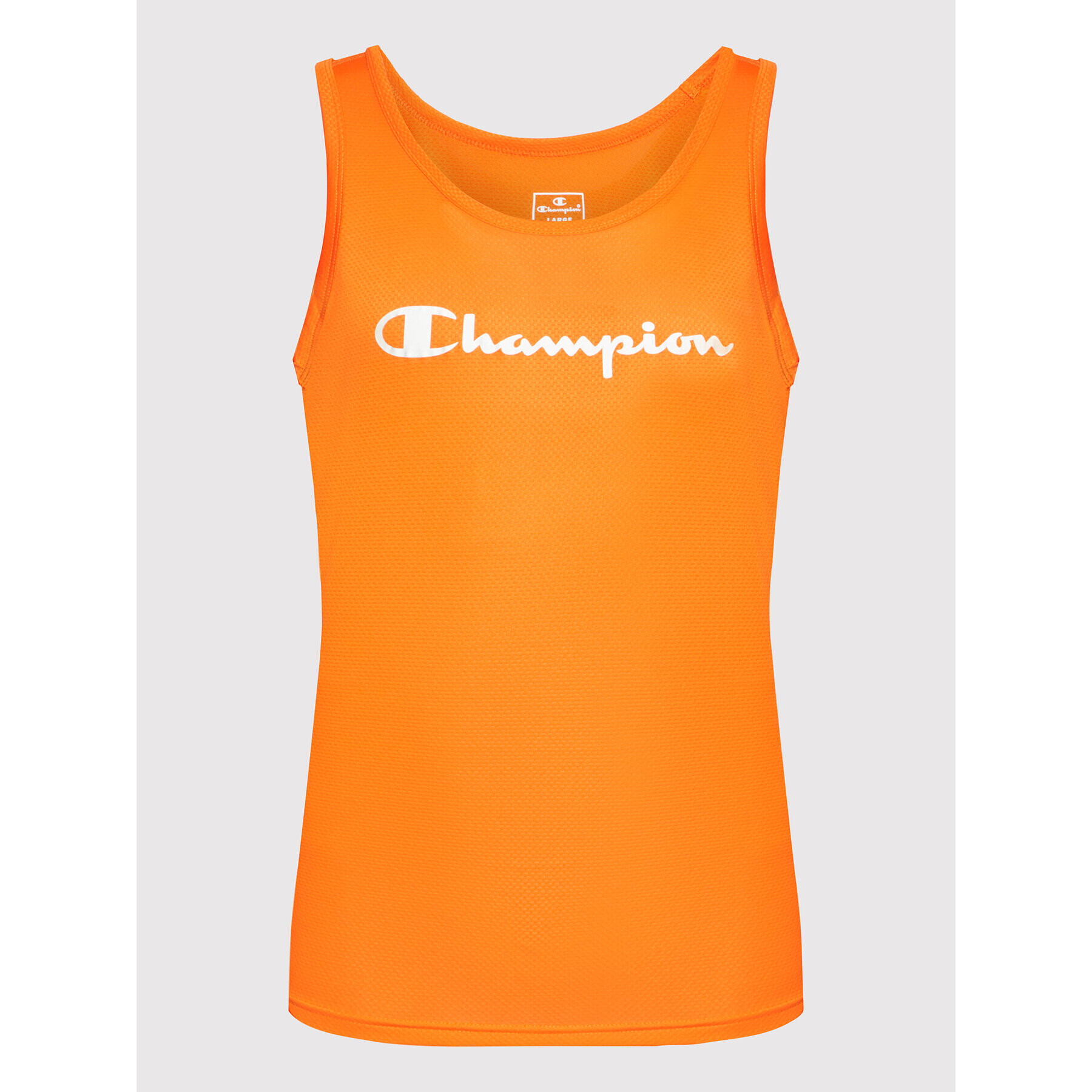 Champion Tricou tehnic 217092 Portocaliu Athletic Fit - Pled.ro