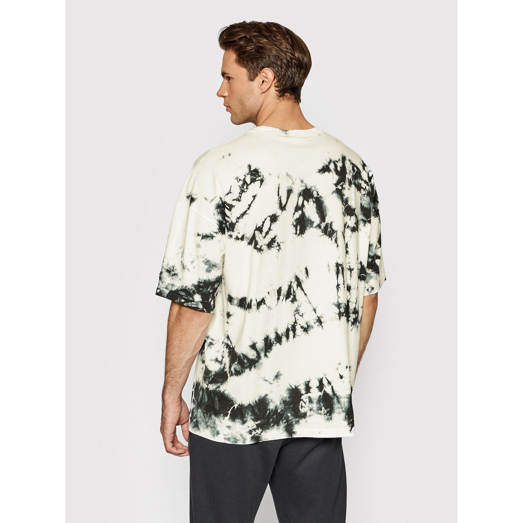 Champion Tricou Tie Dye 216821 Alb Regular Fit - Pled.ro