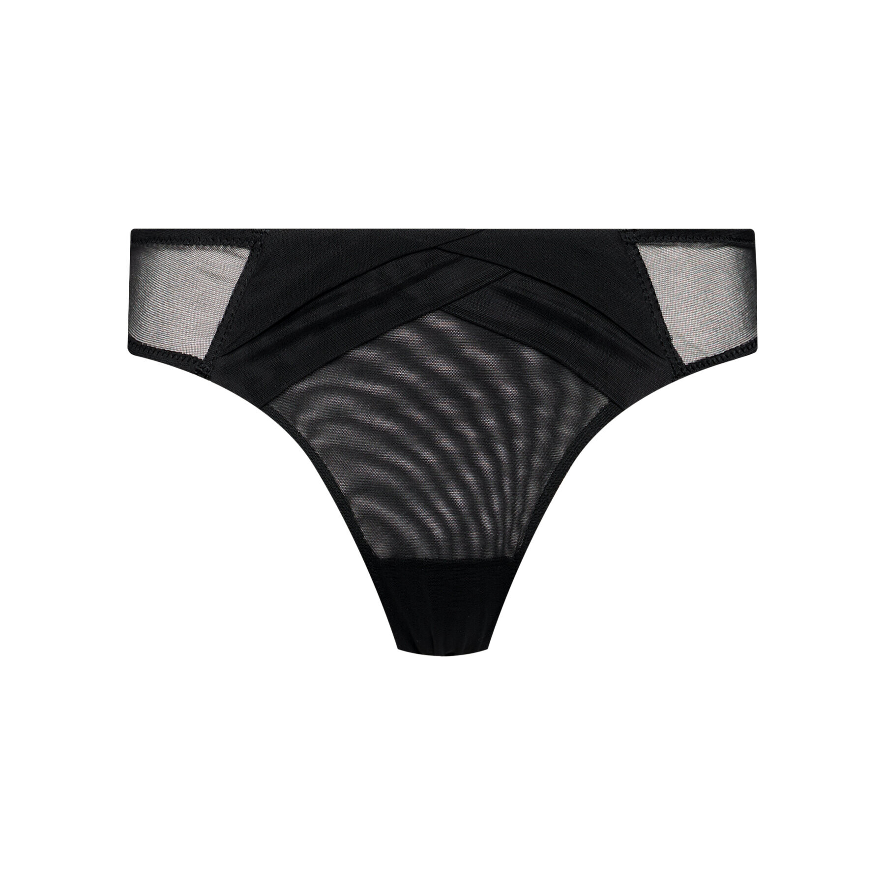 Chantal Thomass Chilot tanga Encens T00780 Negru - Pled.ro