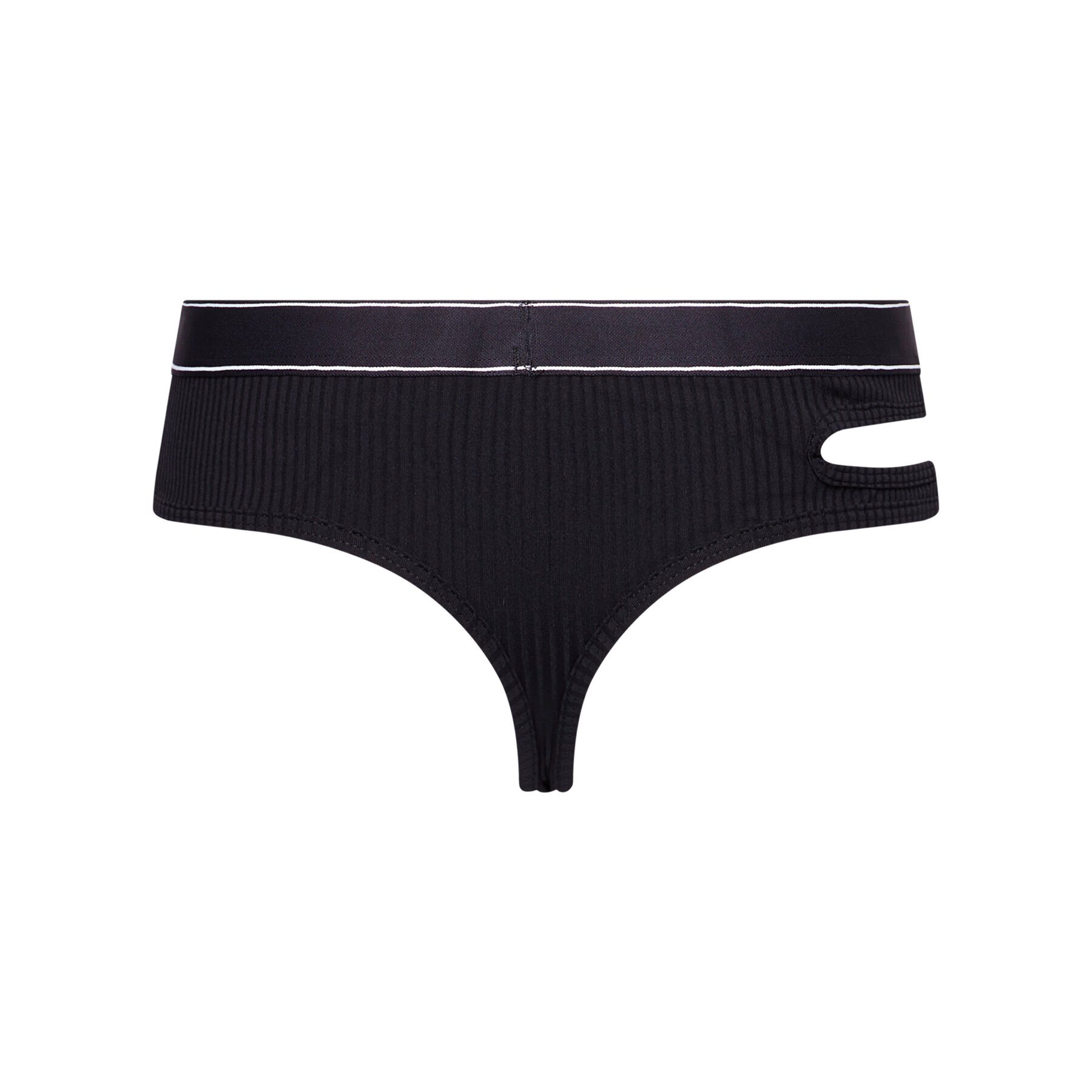 Chantal Thomass Chilot tanga Honore T05C80 Negru - Pled.ro