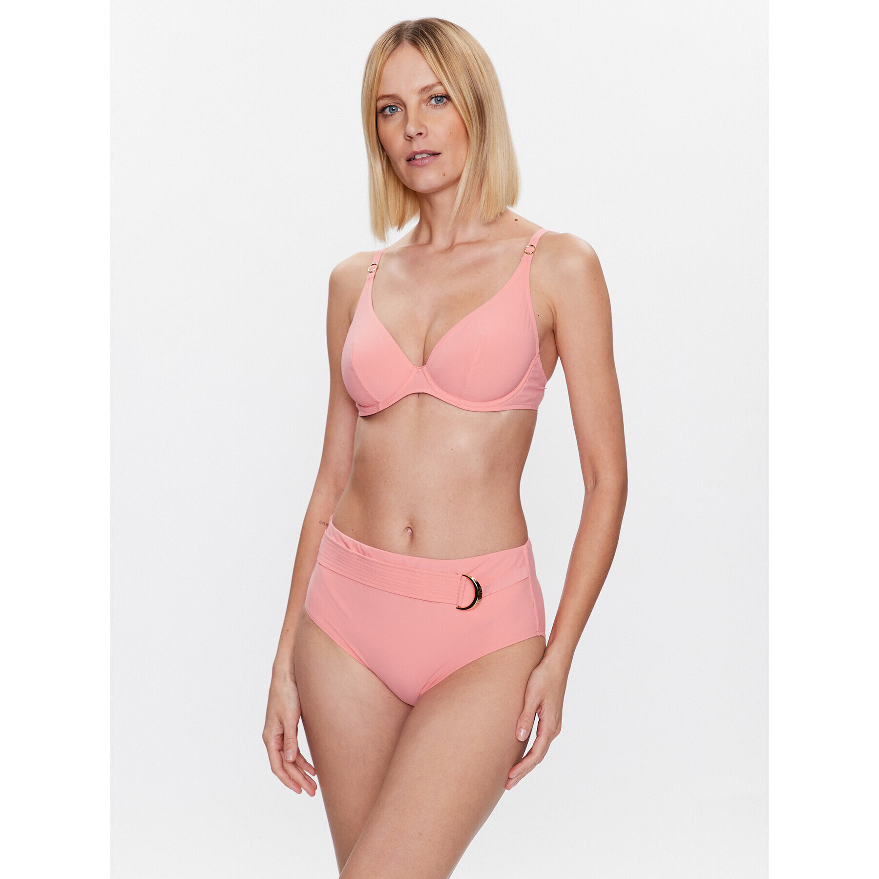 Chantelle Bikini partea de jos Celestial C12T80 Roz - Pled.ro