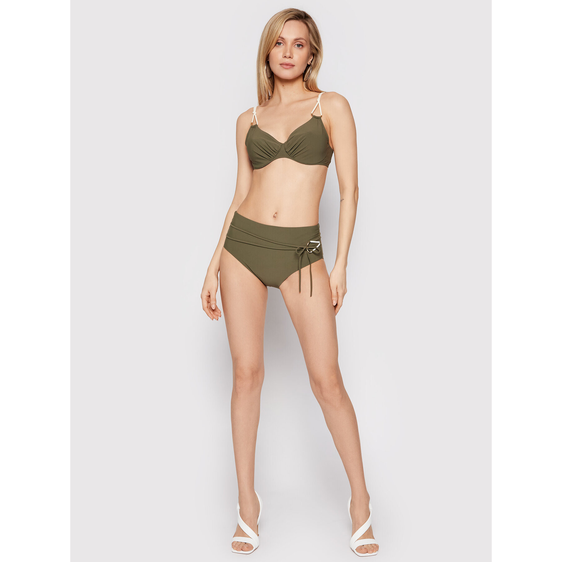 Chantelle Bikini partea de sus Glory C15H10 Verde - Pled.ro