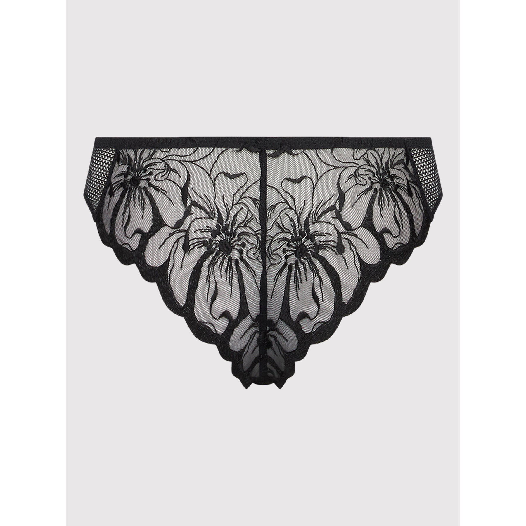 Chantelle Chilot tanga Fleurs C12M90 Negru - Pled.ro