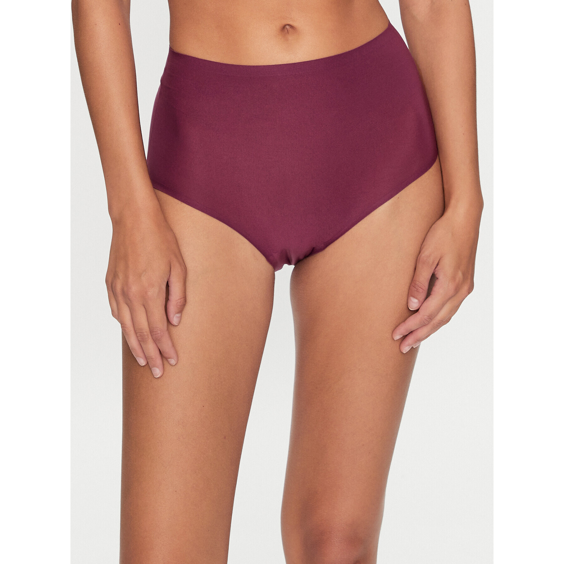 Chantelle Chiloți clasici cu talie înaltă Softstretch C26470 Violet - Pled.ro