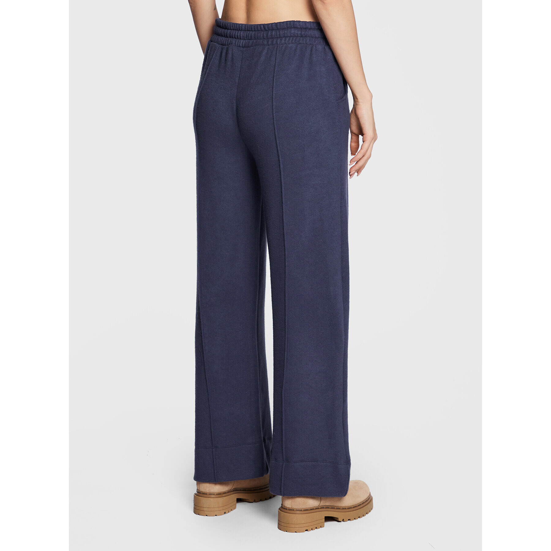 Chantelle Pantaloni tricotați Agate CA3570 Bleumarin Relaxed Fit - Pled.ro