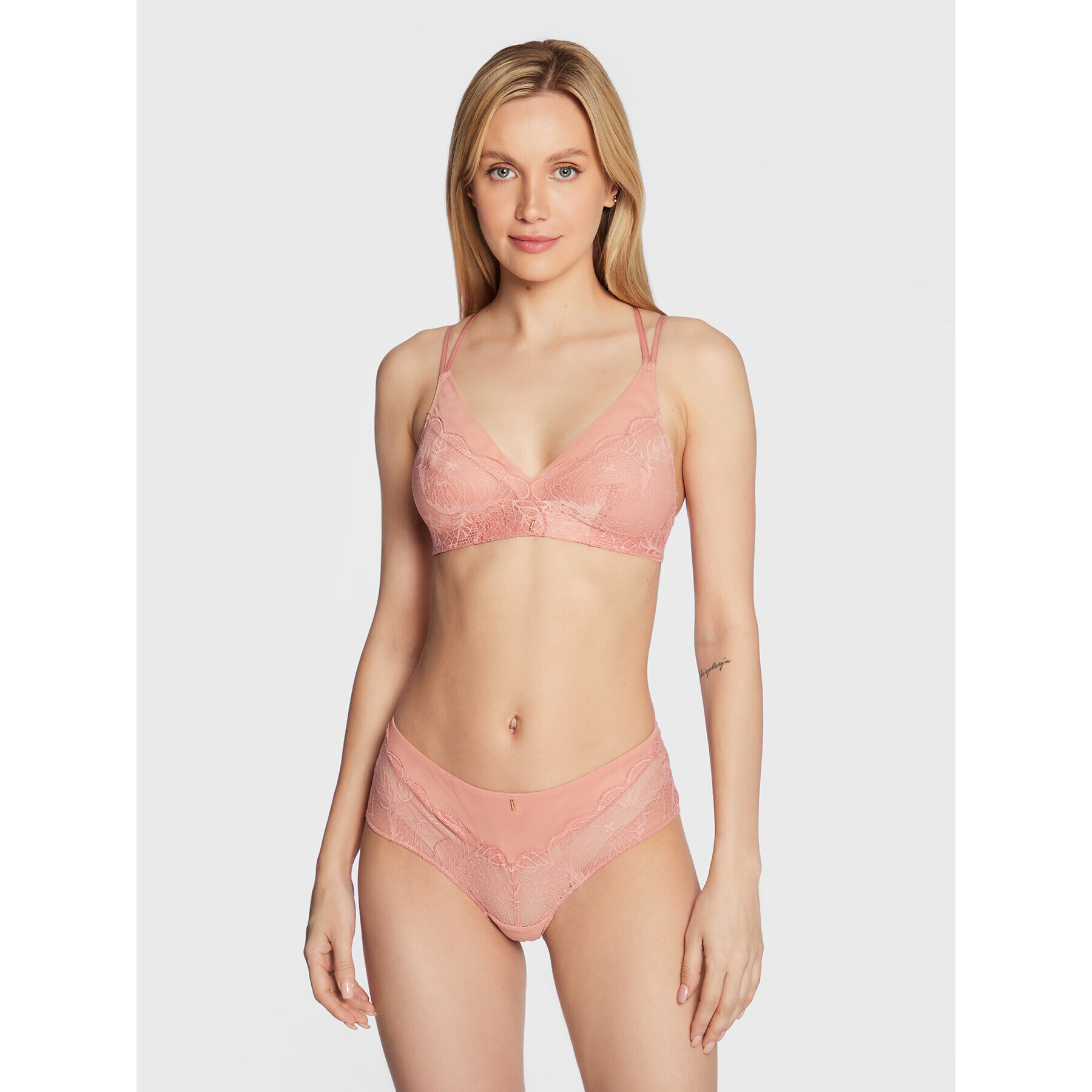 Chantelle Sutien Bralette C12N80 Portocaliu - Pled.ro