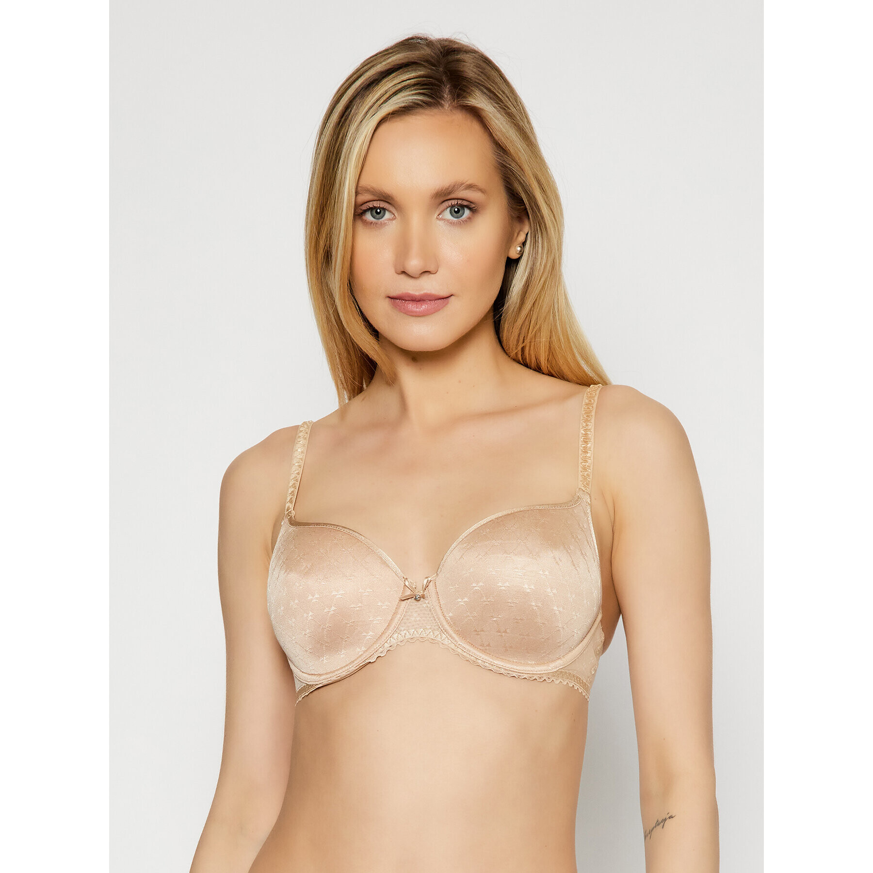 Chantelle Sutien cu armătură Courcelles C67970 Bej - Pled.ro