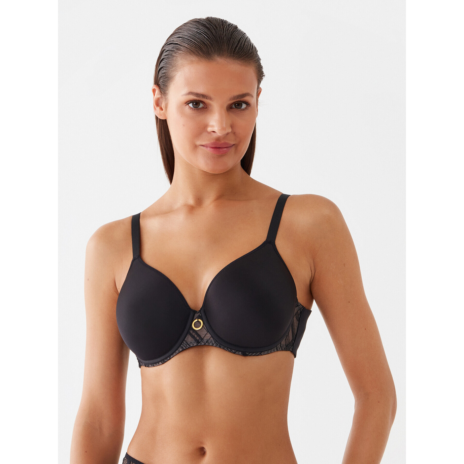 Chantelle Sutien cu armătură Graphic C21S60 Negru - Pled.ro