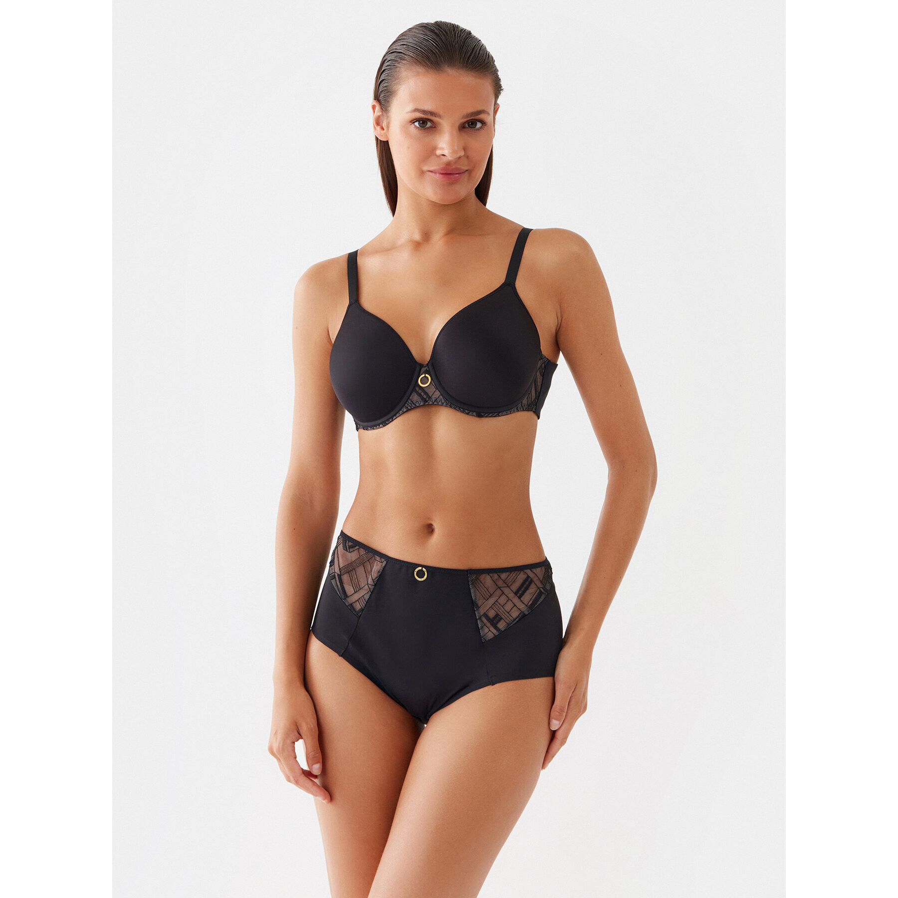 Chantelle Sutien cu armătură Graphic C21S60 Negru - Pled.ro