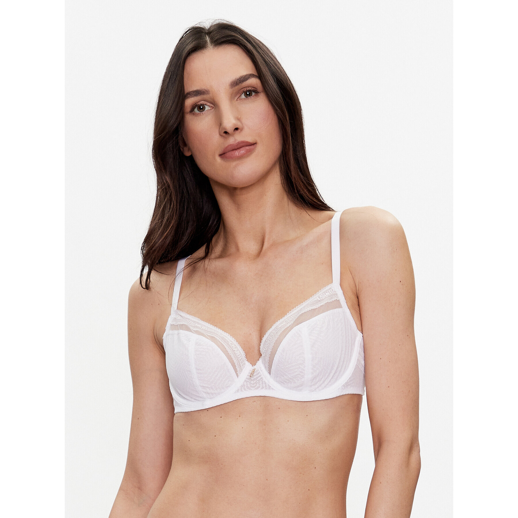 Chantelle Sutien cu armătură Modern C18Q10 Alb - Pled.ro