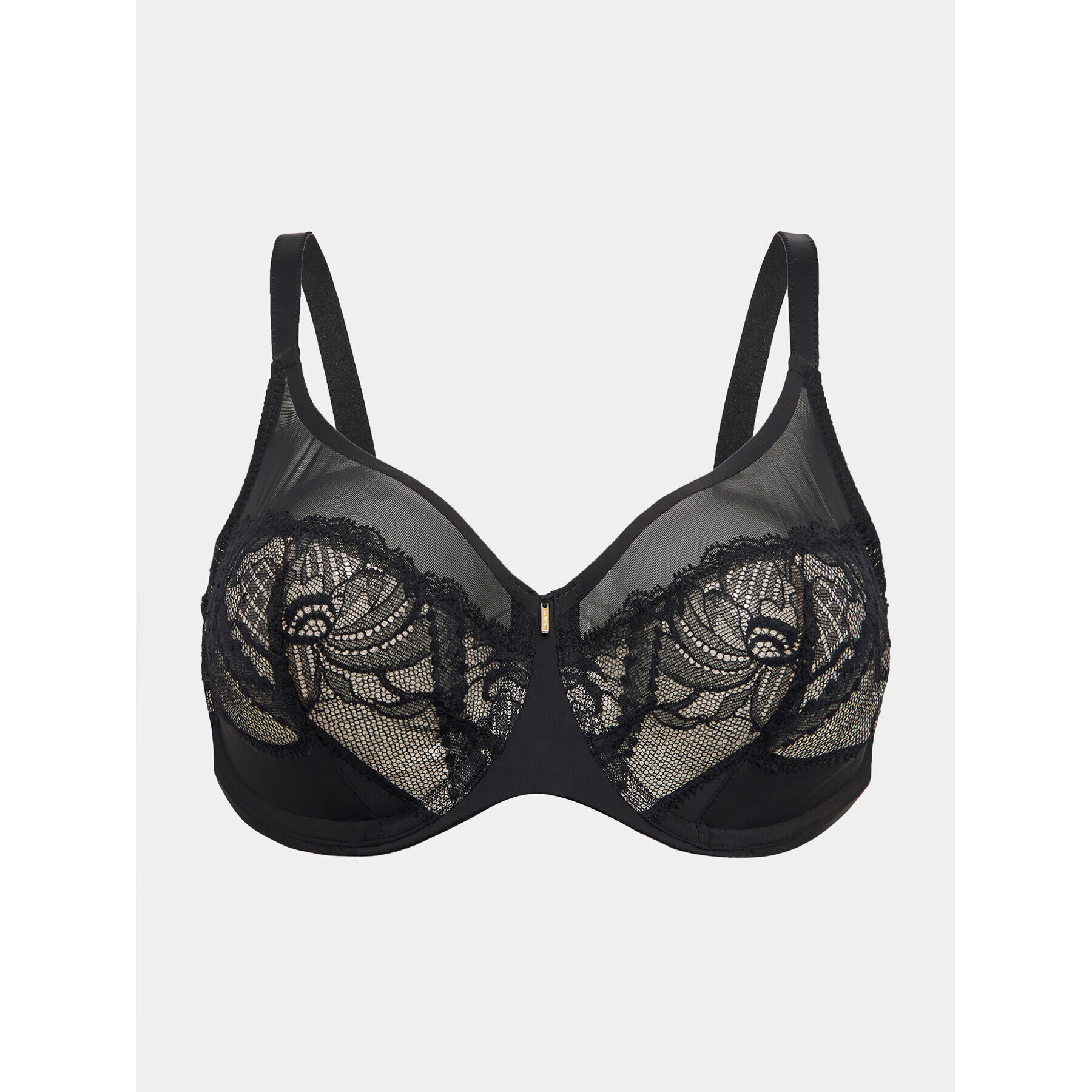 Chantelle Sutien cu armătură Orangerie C17Q10 Negru - Pled.ro