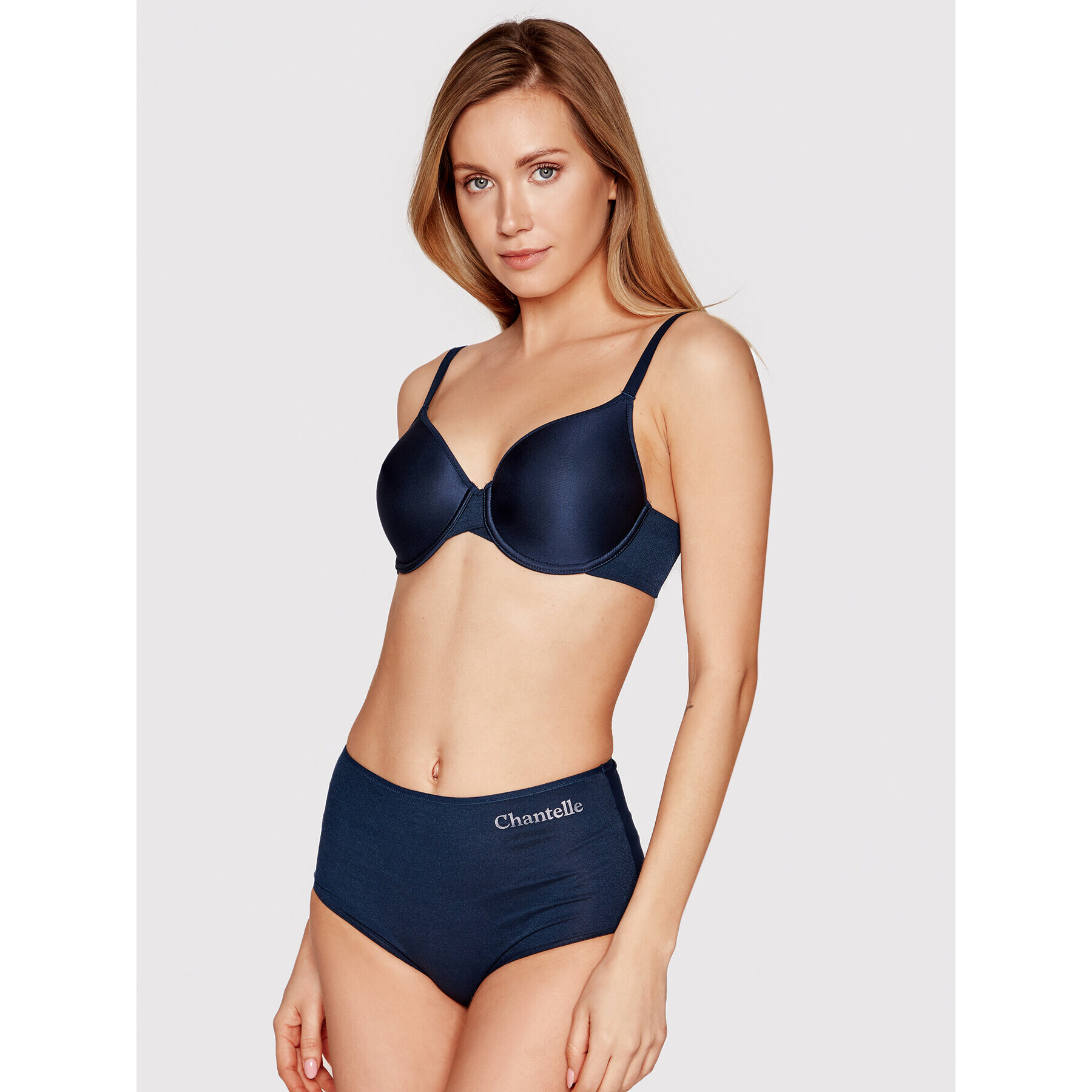 Chantelle Sutien cu armătură Prime C12B10 Bleumarin - Pled.ro