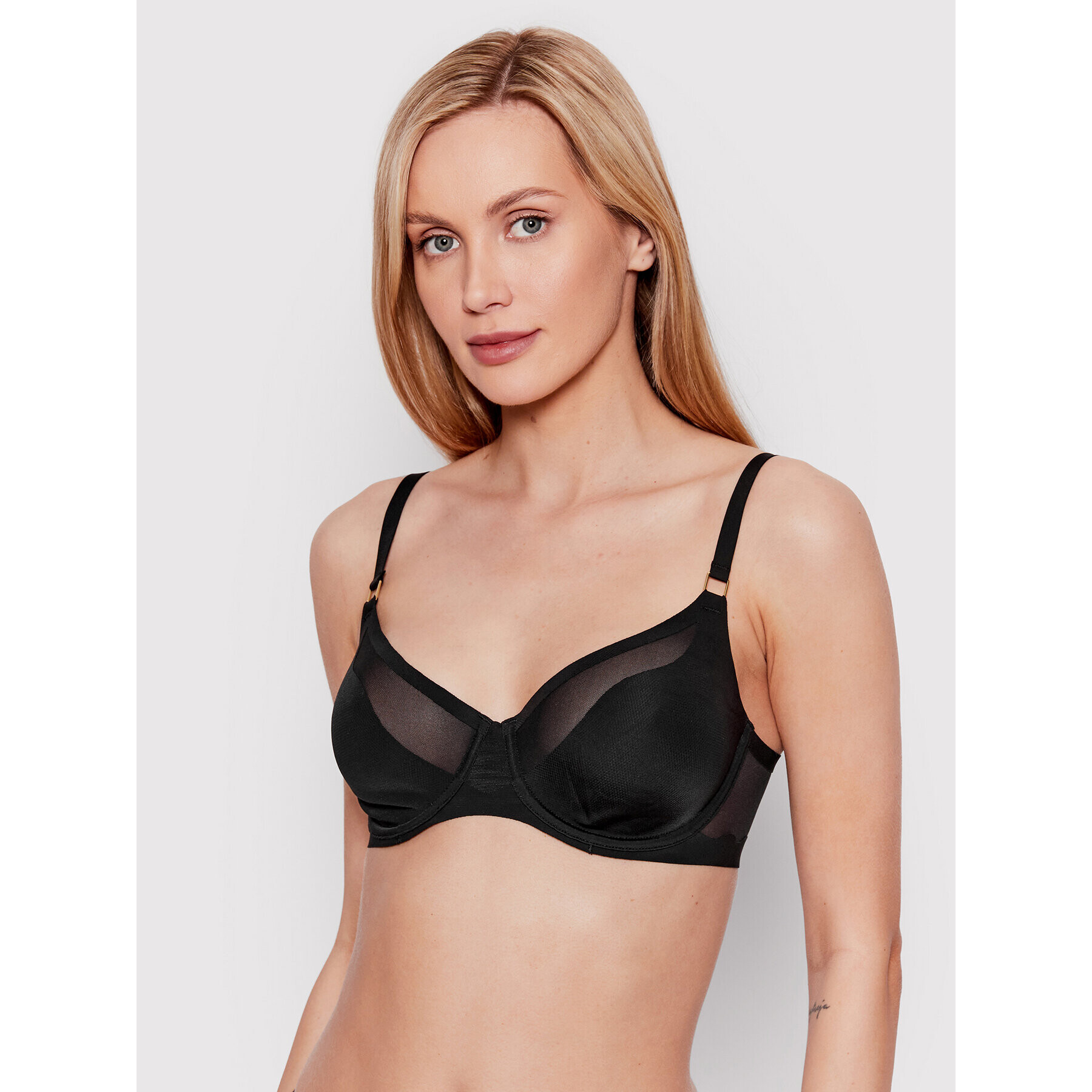 Chantelle Sutien cu armătură Pure Light C10M10 Negru - Pled.ro