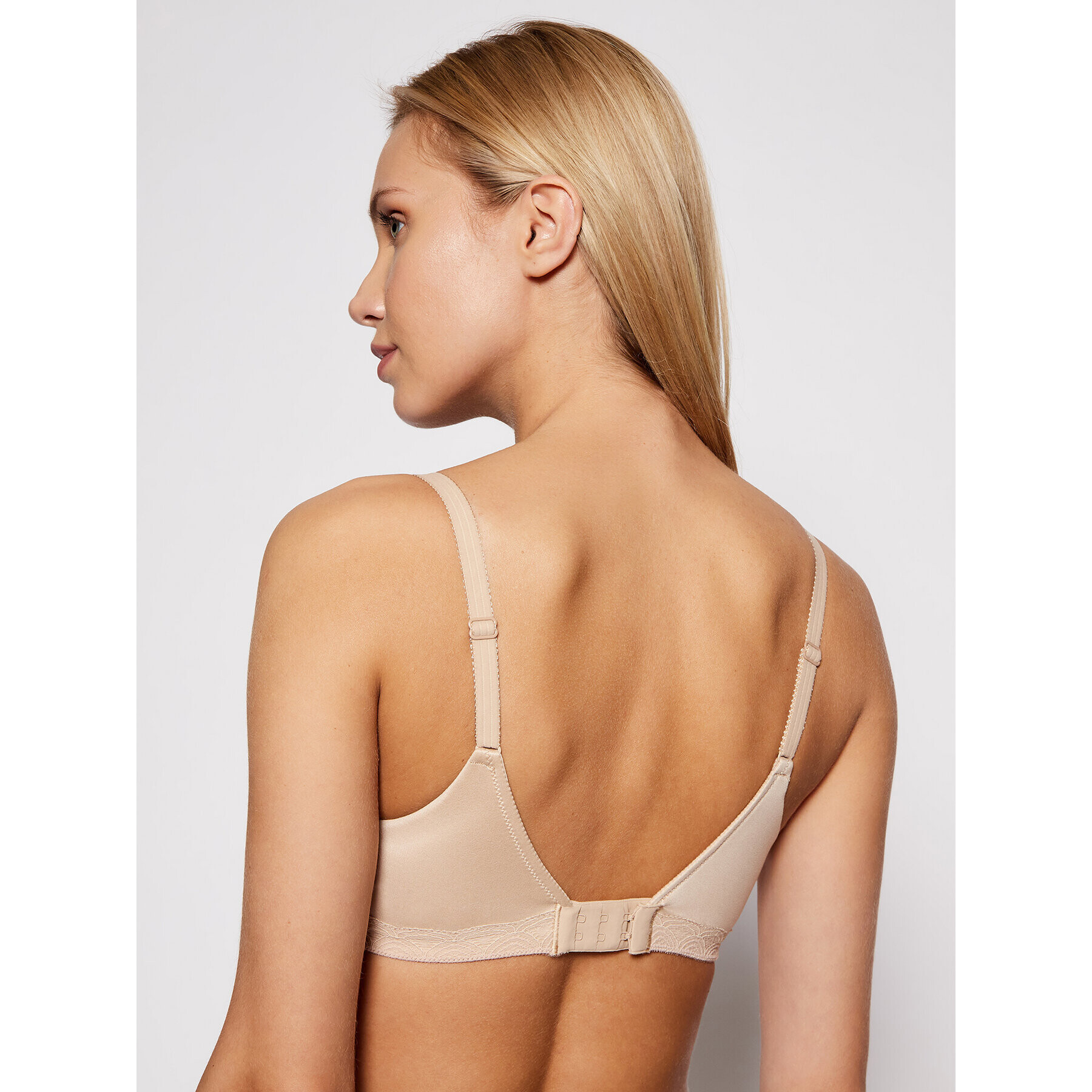 Chantelle Sutien fără armătură C Comfort C13G20 Bej - Pled.ro