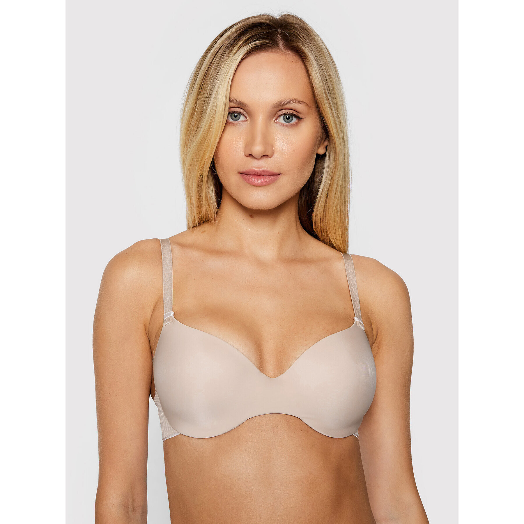 Chantelle Sutien fără cusături Absolute Invisible C29260 Bej - Pled.ro