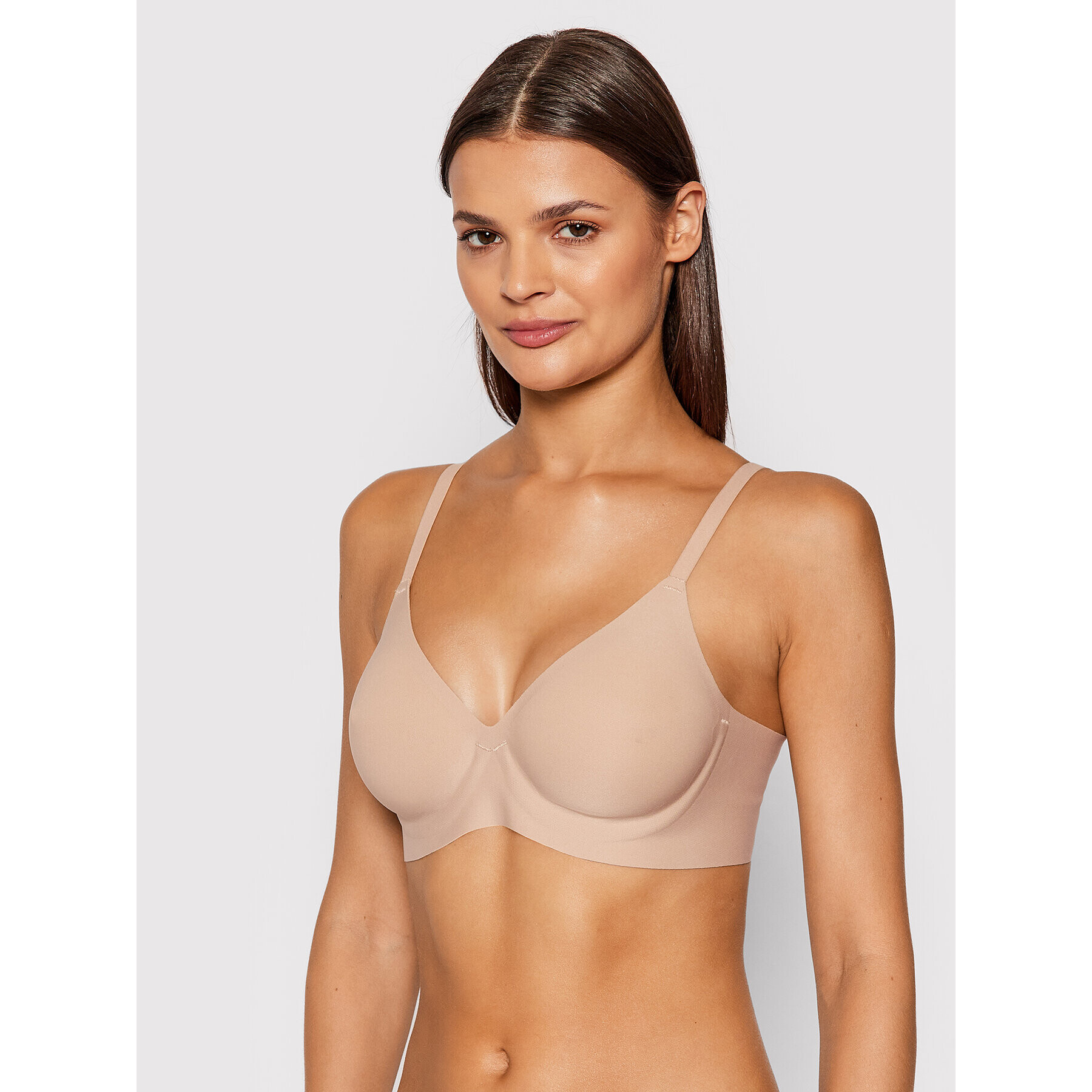 Chantelle Sutien fără cusături Soft Stretch C13K10 Bej - Pled.ro