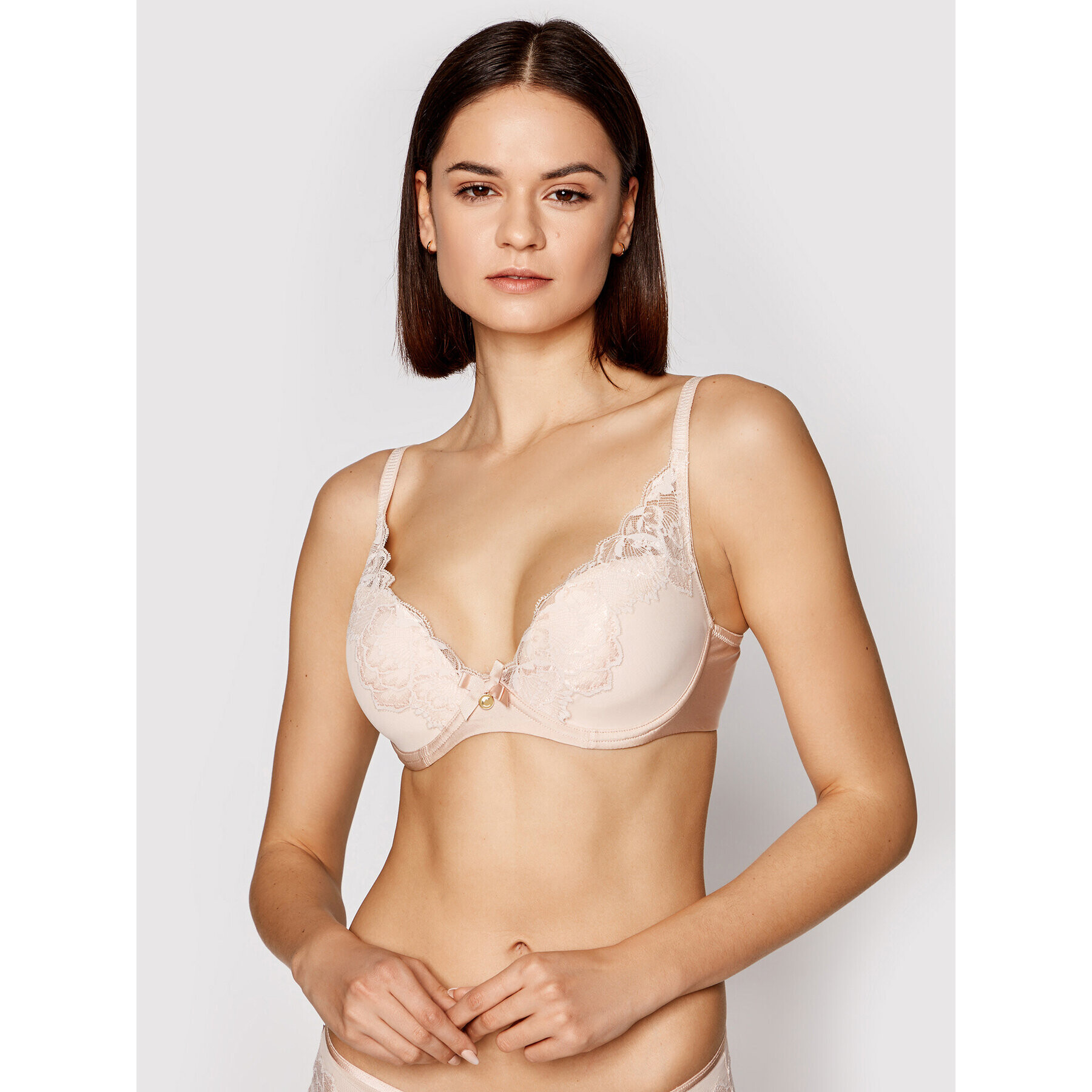 Chantelle Sutien Push-up Orangerie C67620 Bej - Pled.ro