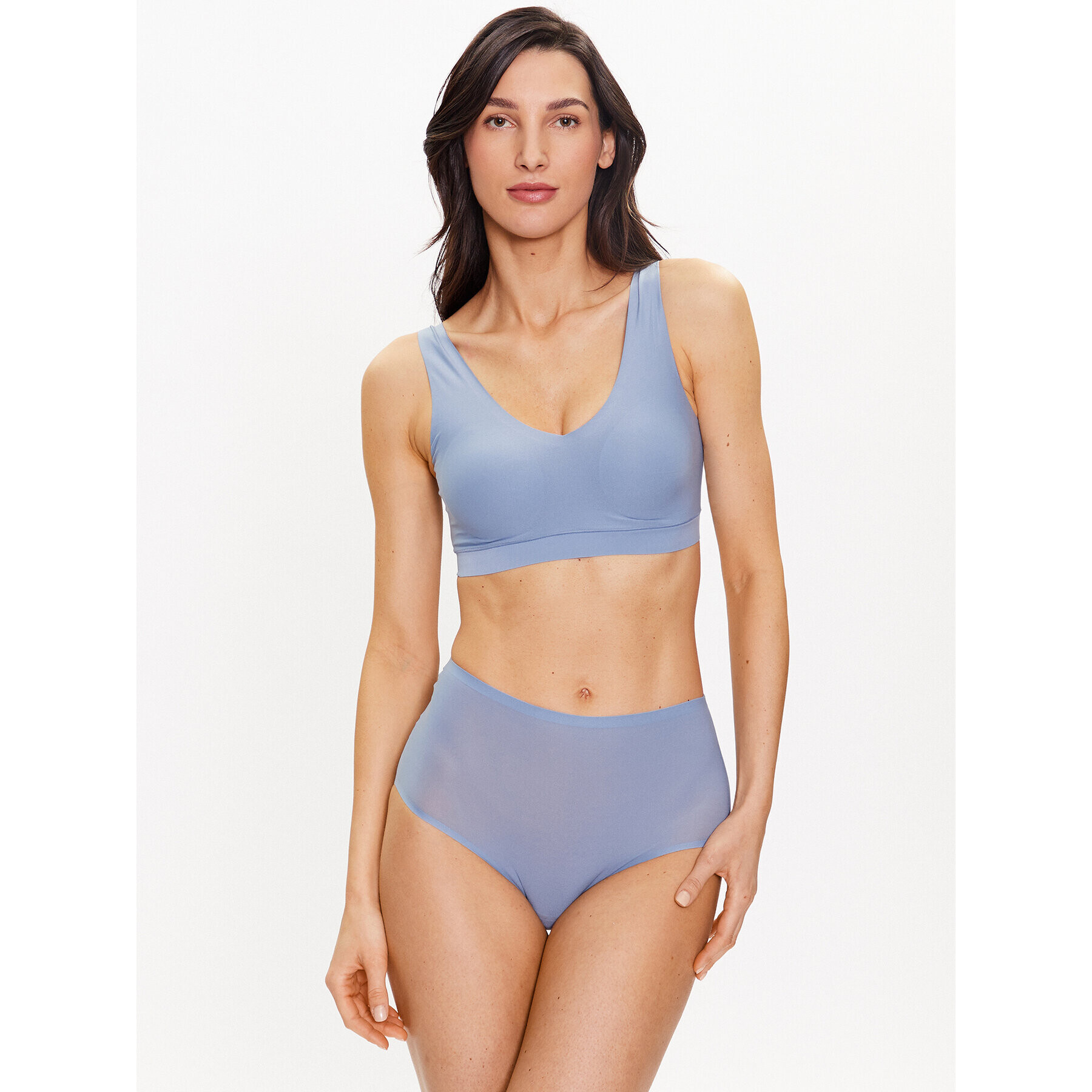 Chantelle Sutien top Soft Stretch C16A10 Albastru - Pled.ro