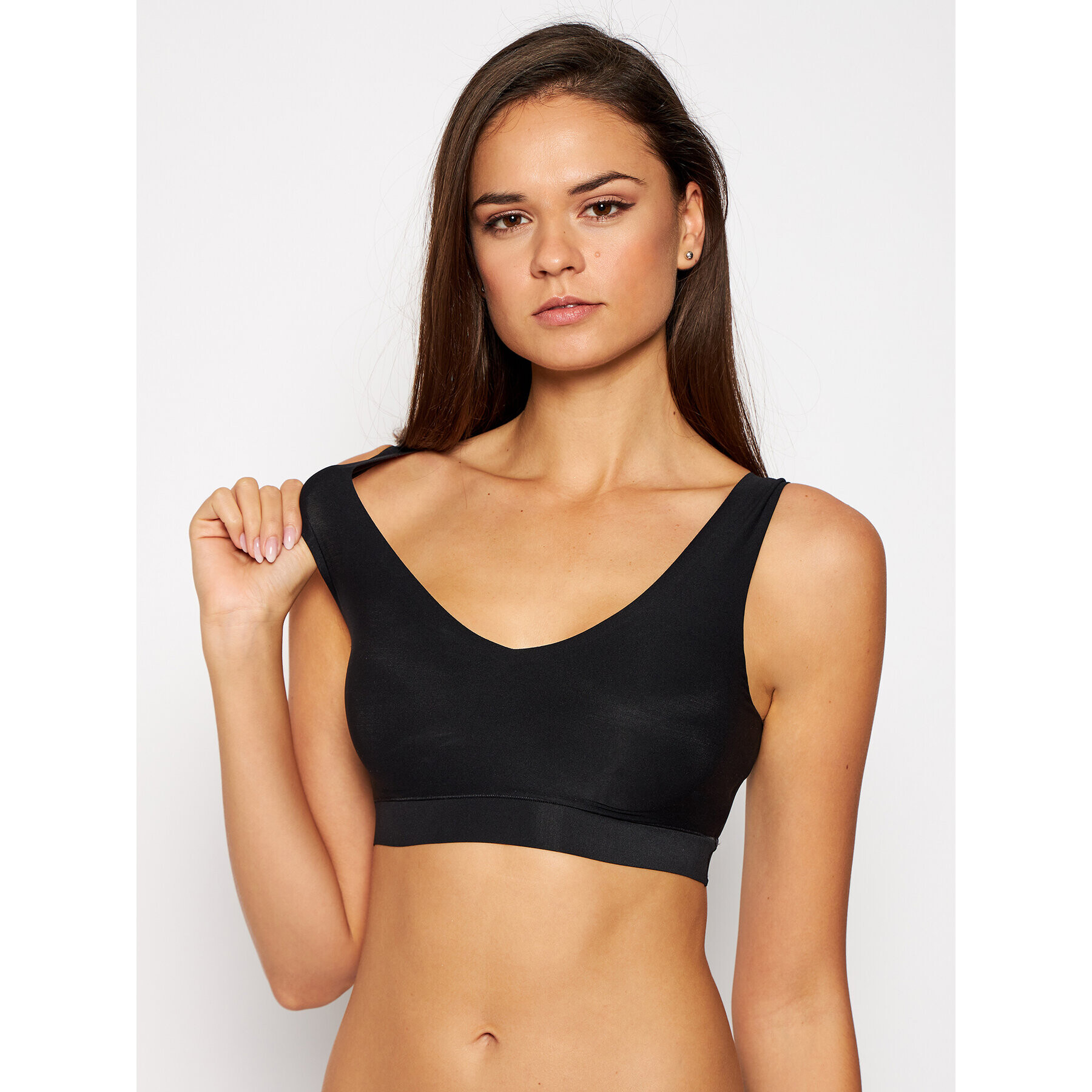 Chantelle Sutien top Soft Stretch C16A10 Negru - Pled.ro