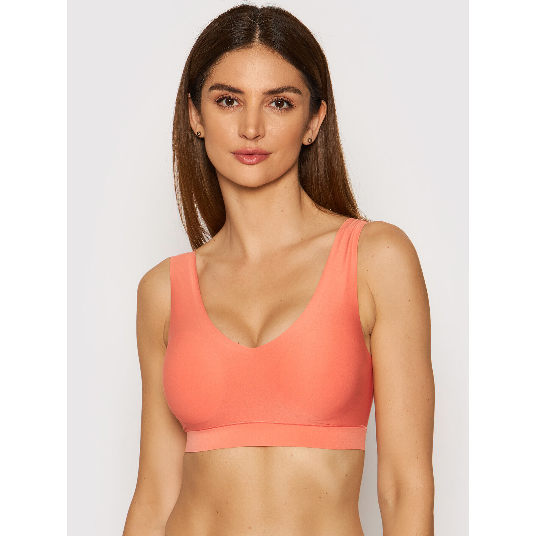 Chantelle Sutien top Soft Stretch C16A10 Portocaliu - Pled.ro