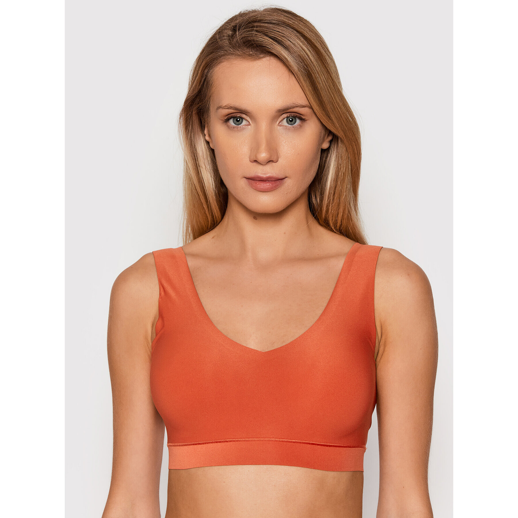 Chantelle Sutien top Soft Stretch C16A10 Roșu - Pled.ro