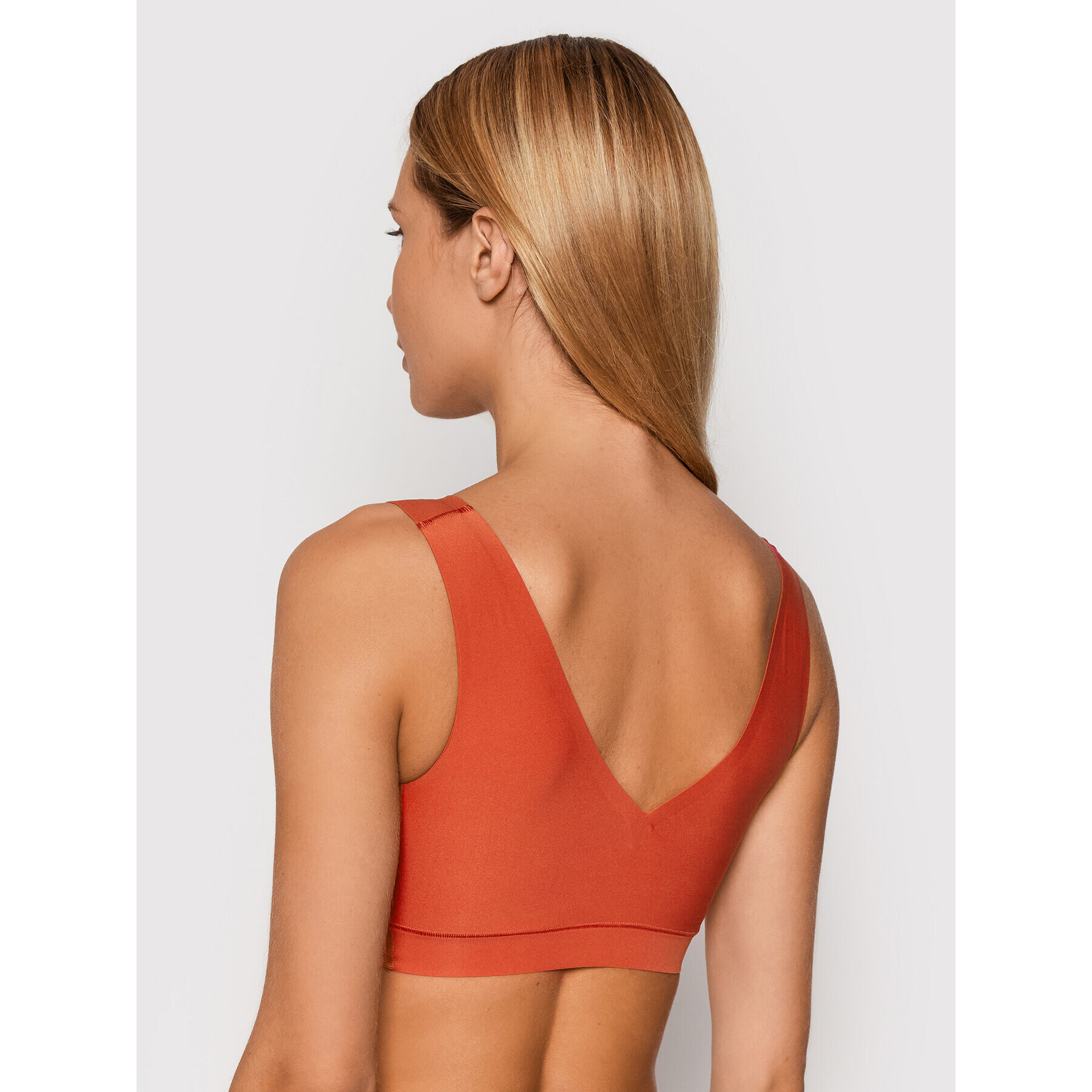 Chantelle Sutien top Soft Stretch C16A10 Roșu - Pled.ro