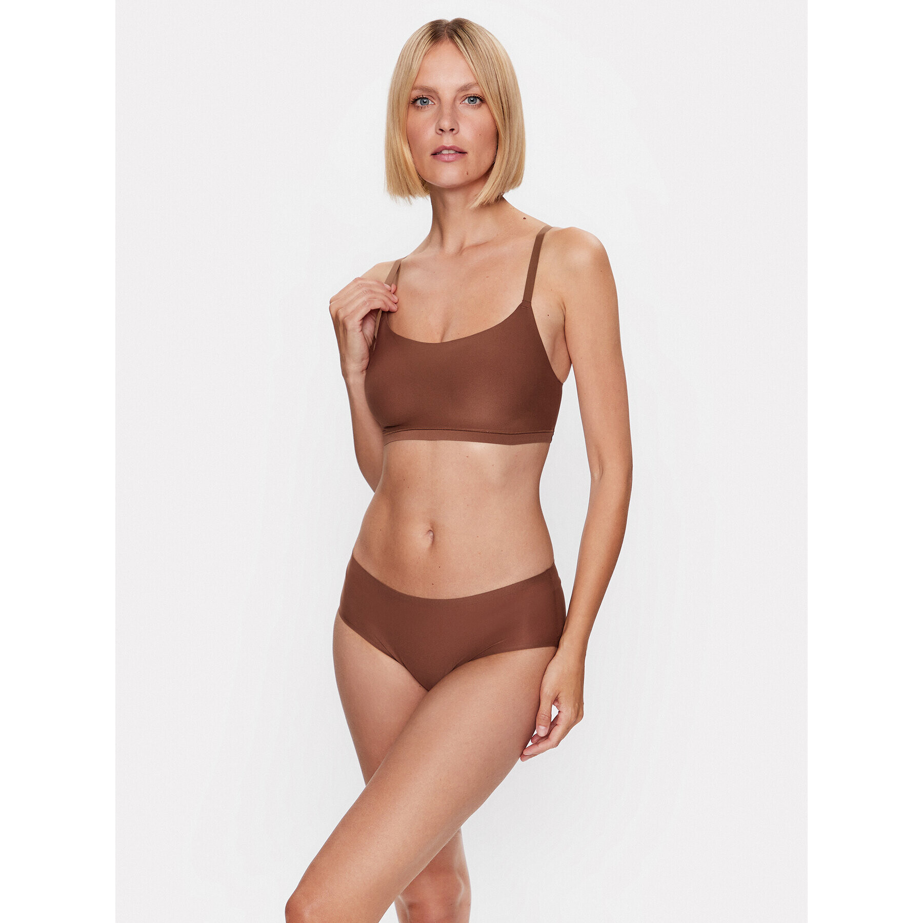 Chantelle Sutien top Soft Stretch C16A20 Maro - Pled.ro